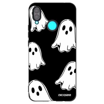 Picasee husă neagră din silicon pentru Huawei Nova 3 - Black ghosts