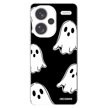 Picasee husă transparentă din silicon pentru Xiaomi Redmi Note 13 Pro+ 5G - Black ghosts