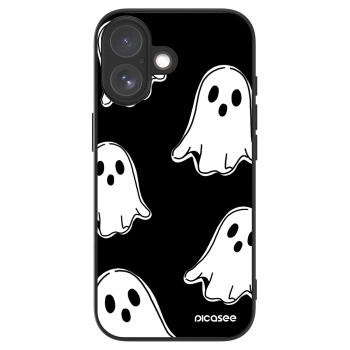 Picasee ULTIMATE CASE MagSafe pentru Apple iPhone 17 - Black ghosts