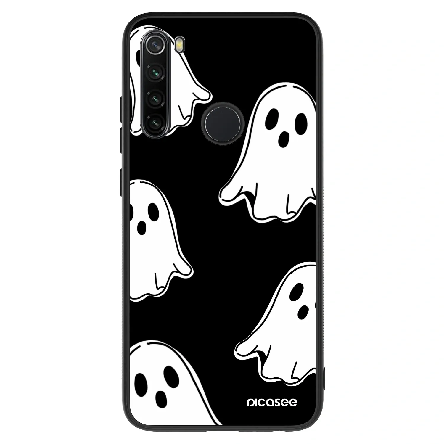 Picasee ULTIMATE CASE pentru Xiaomi Redmi Note 8 - Black ghosts