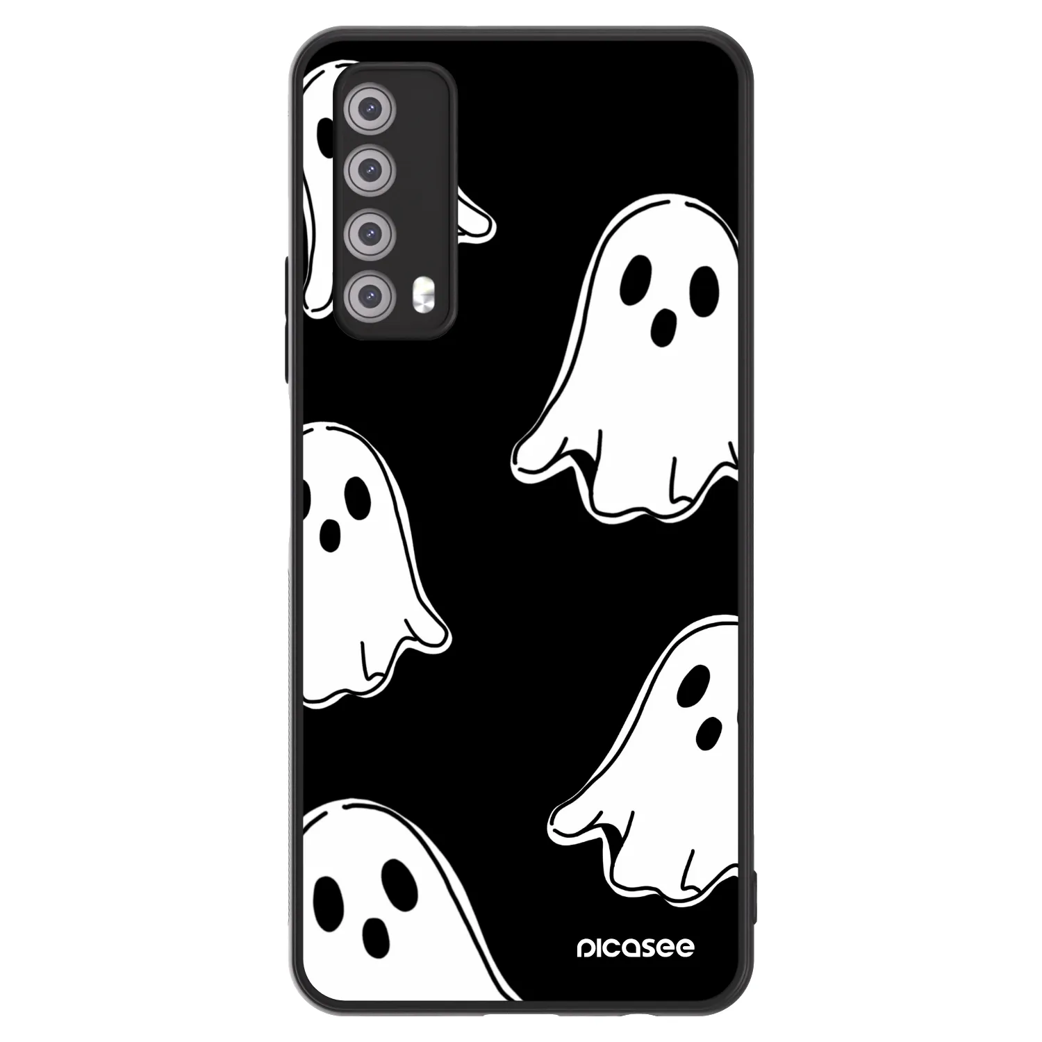 Picasee ULTIMATE CASE pentru Huawei P Smart 2021 - Black ghosts