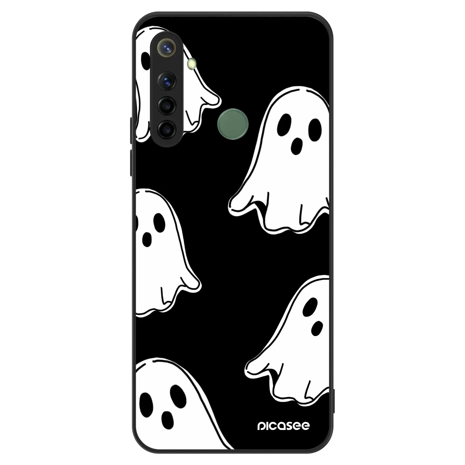 Picasee ULTIMATE CASE pentru Realme 6i - Black ghosts