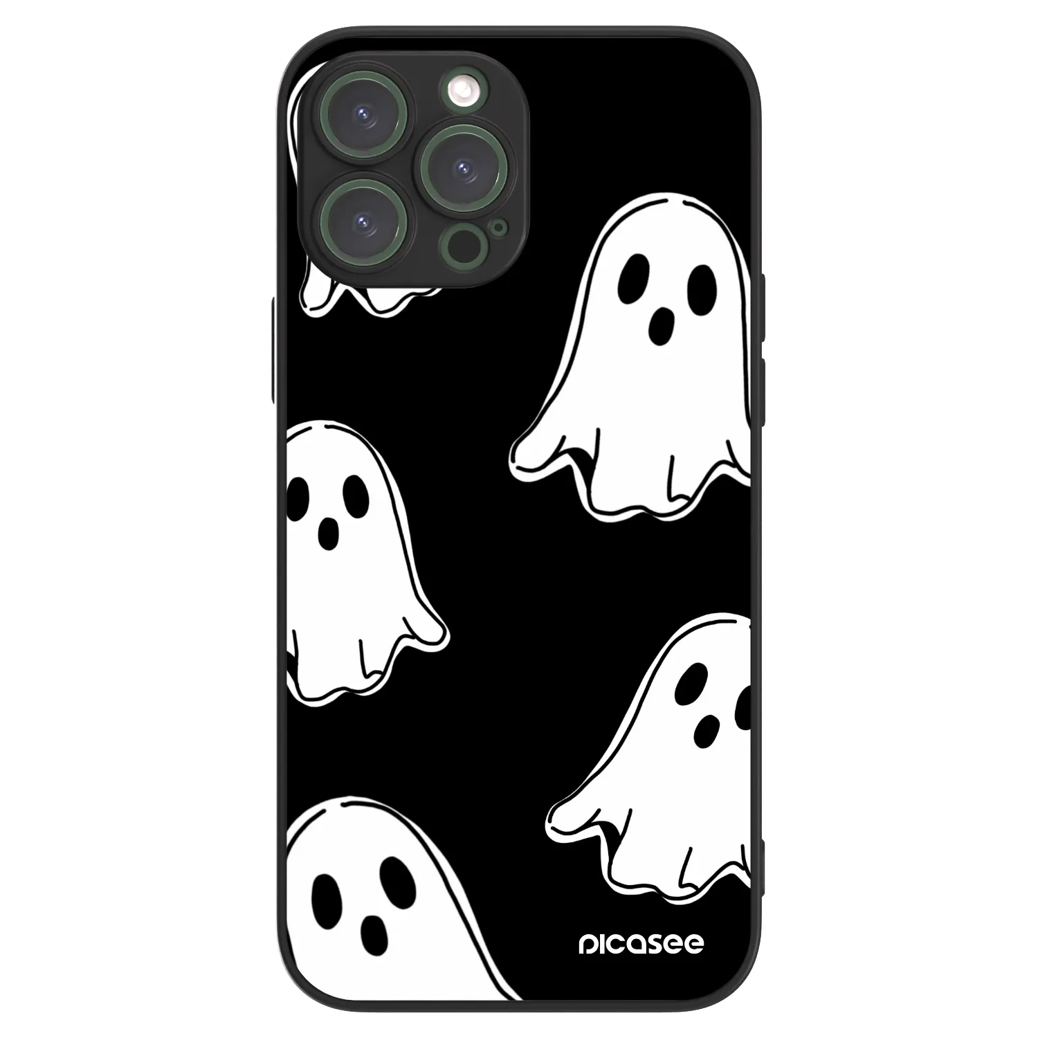 Picasee ULTIMATE CASE pentru Apple iPhone 13 Pro Max - Black ghosts