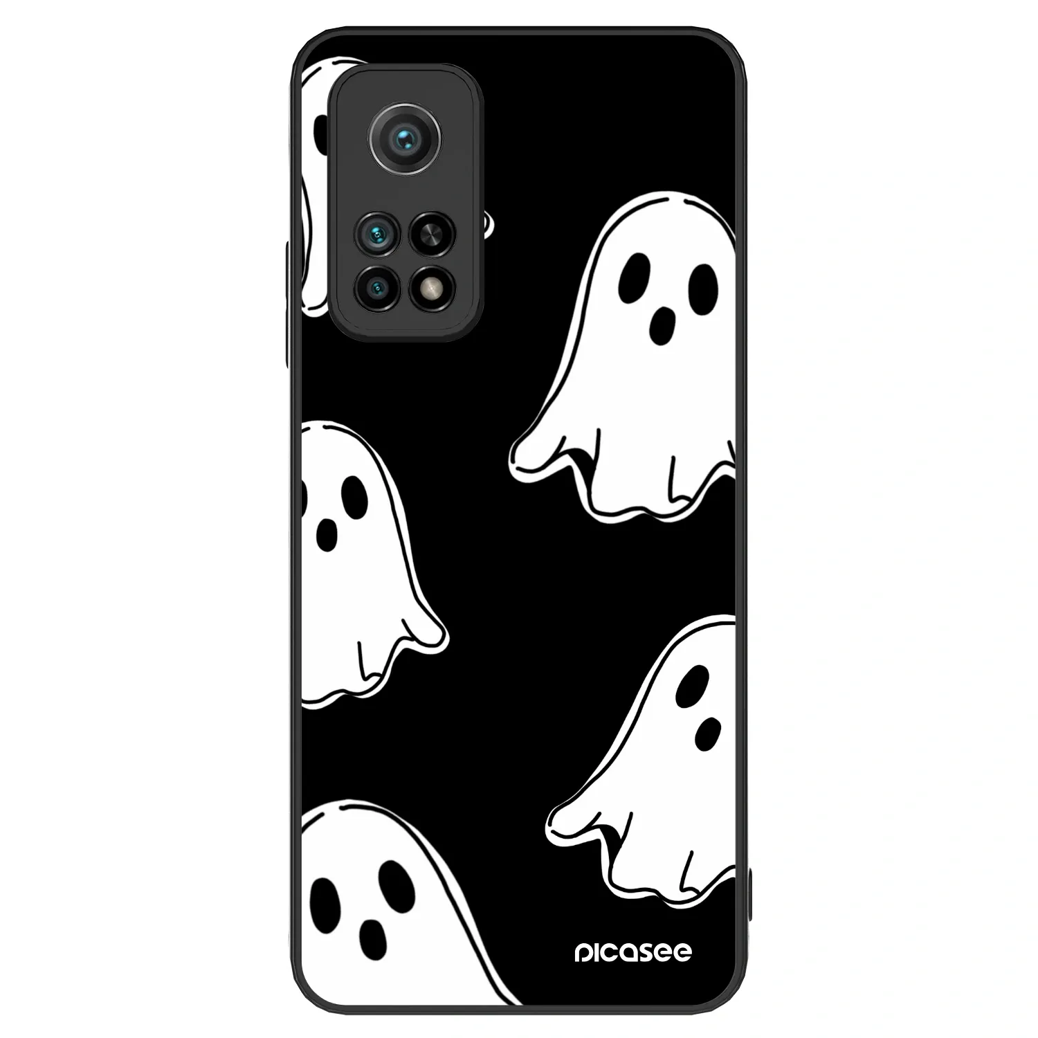 Picasee ULTIMATE CASE pentru Xiaomi Mi 10T - Black ghosts