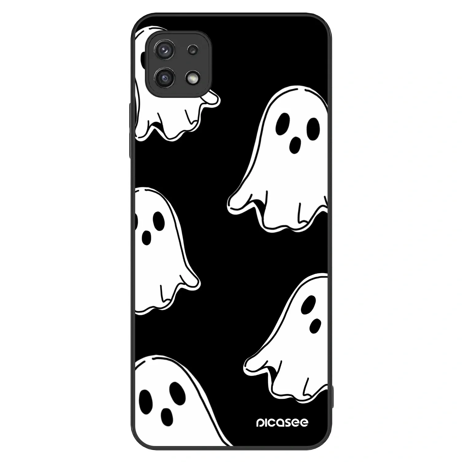 Picasee ULTIMATE CASE pentru Samsung Galaxy A22 A226B 5G - Black ghosts