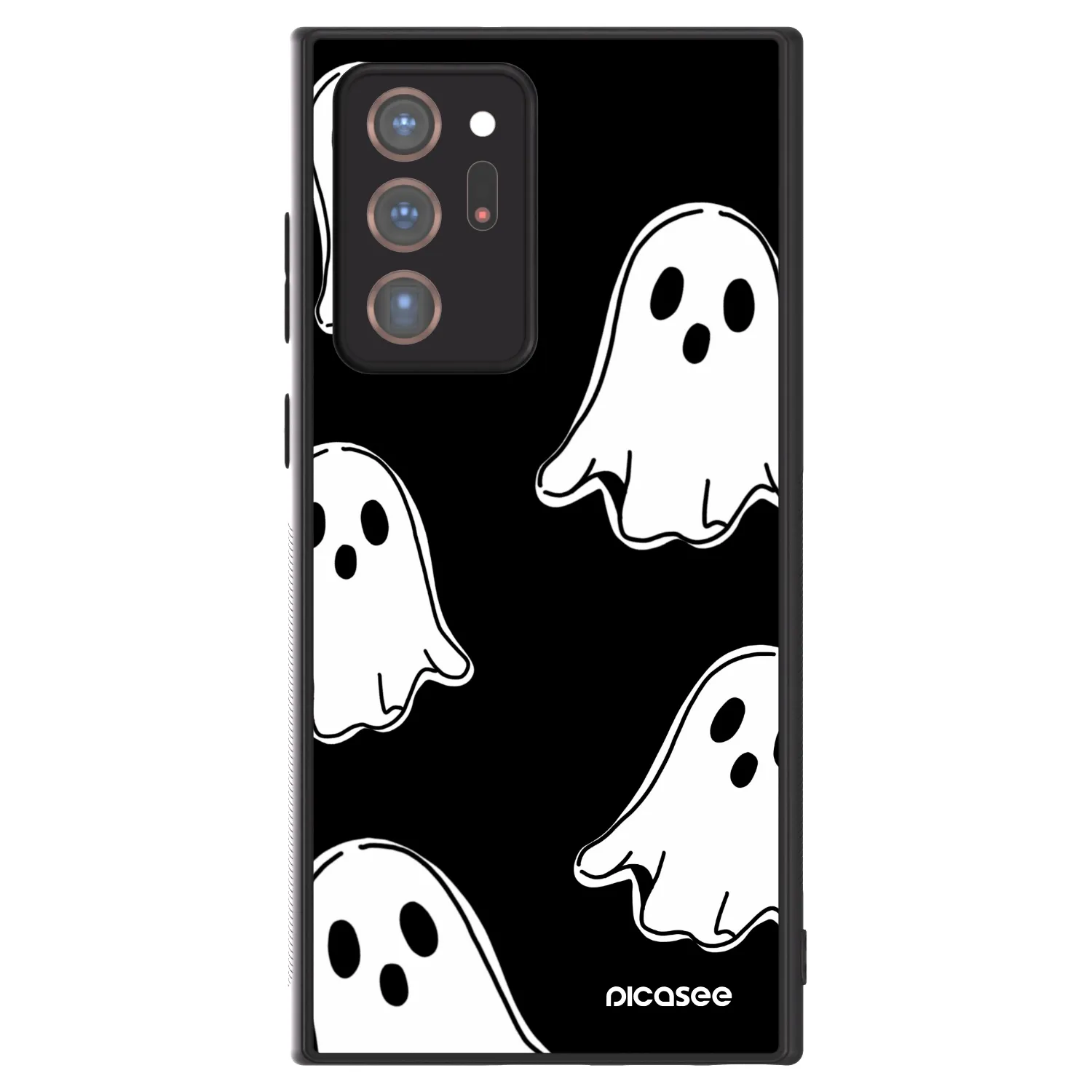 Picasee ULTIMATE CASE pentru Samsung Galaxy Note 20 Ultra - Black ghosts