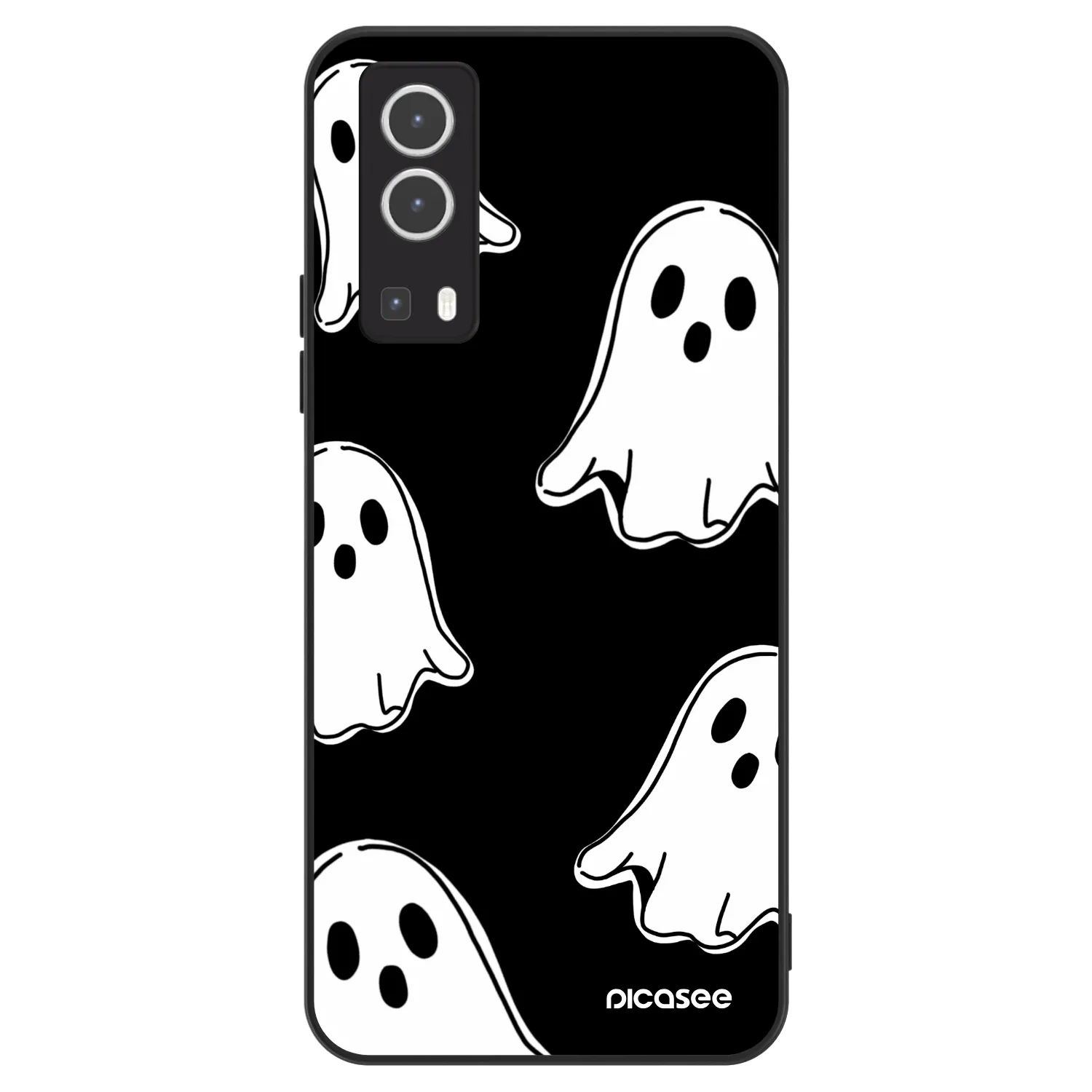 Picasee ULTIMATE CASE pentru Vivo Y72 5G - Black ghosts