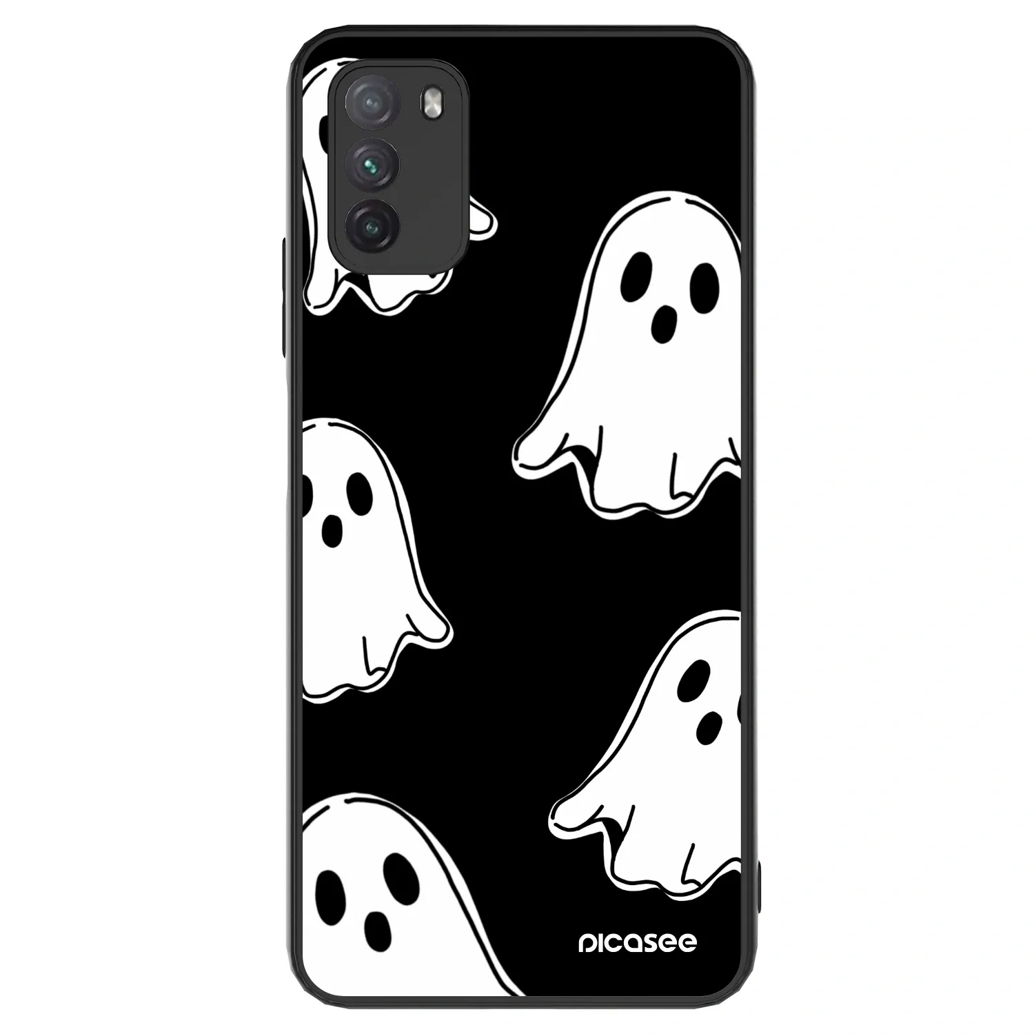 Picasee ULTIMATE CASE pentru Xiaomi Poco M3 - Black ghosts