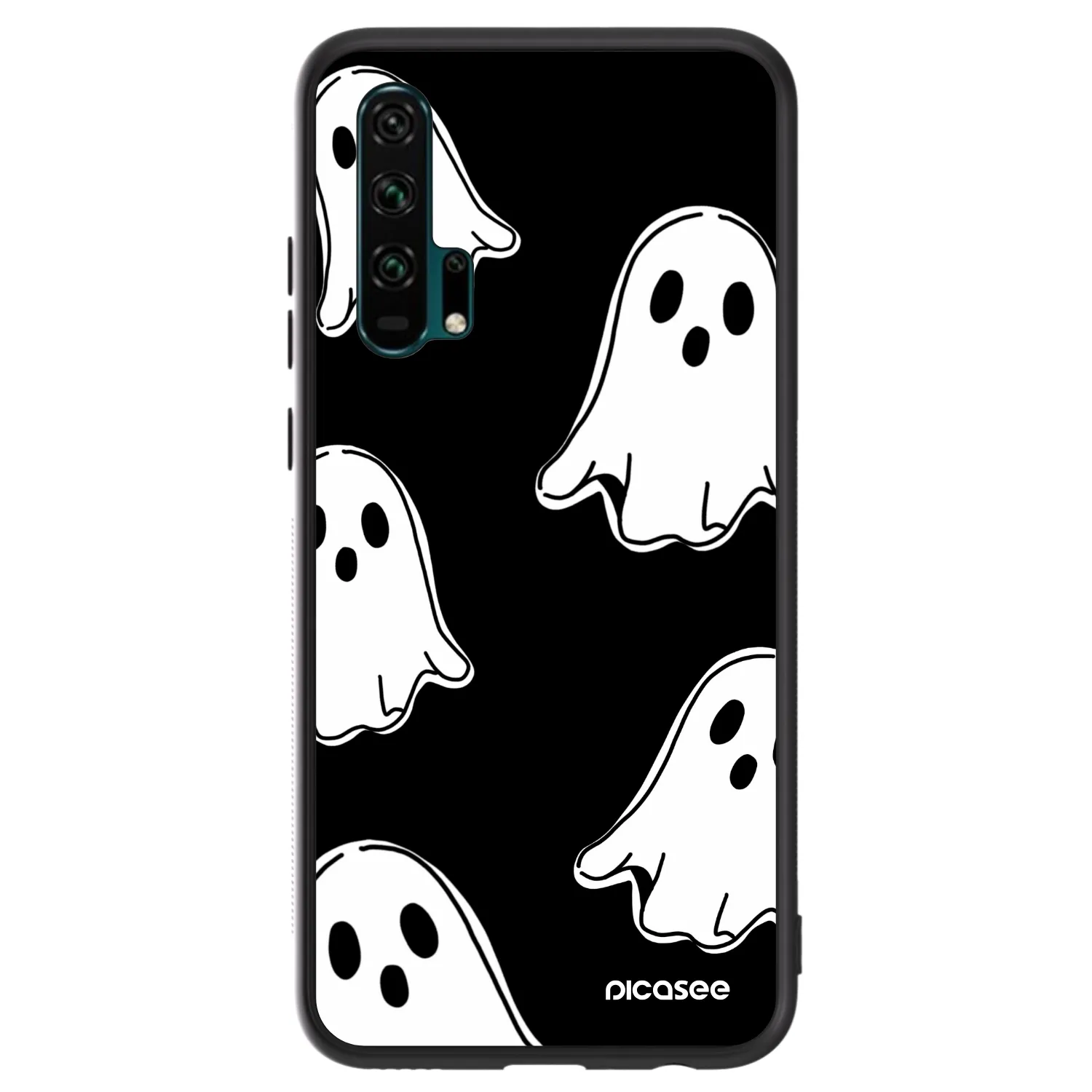 Picasee ULTIMATE CASE pentru Honor 20 Pro - Black ghosts