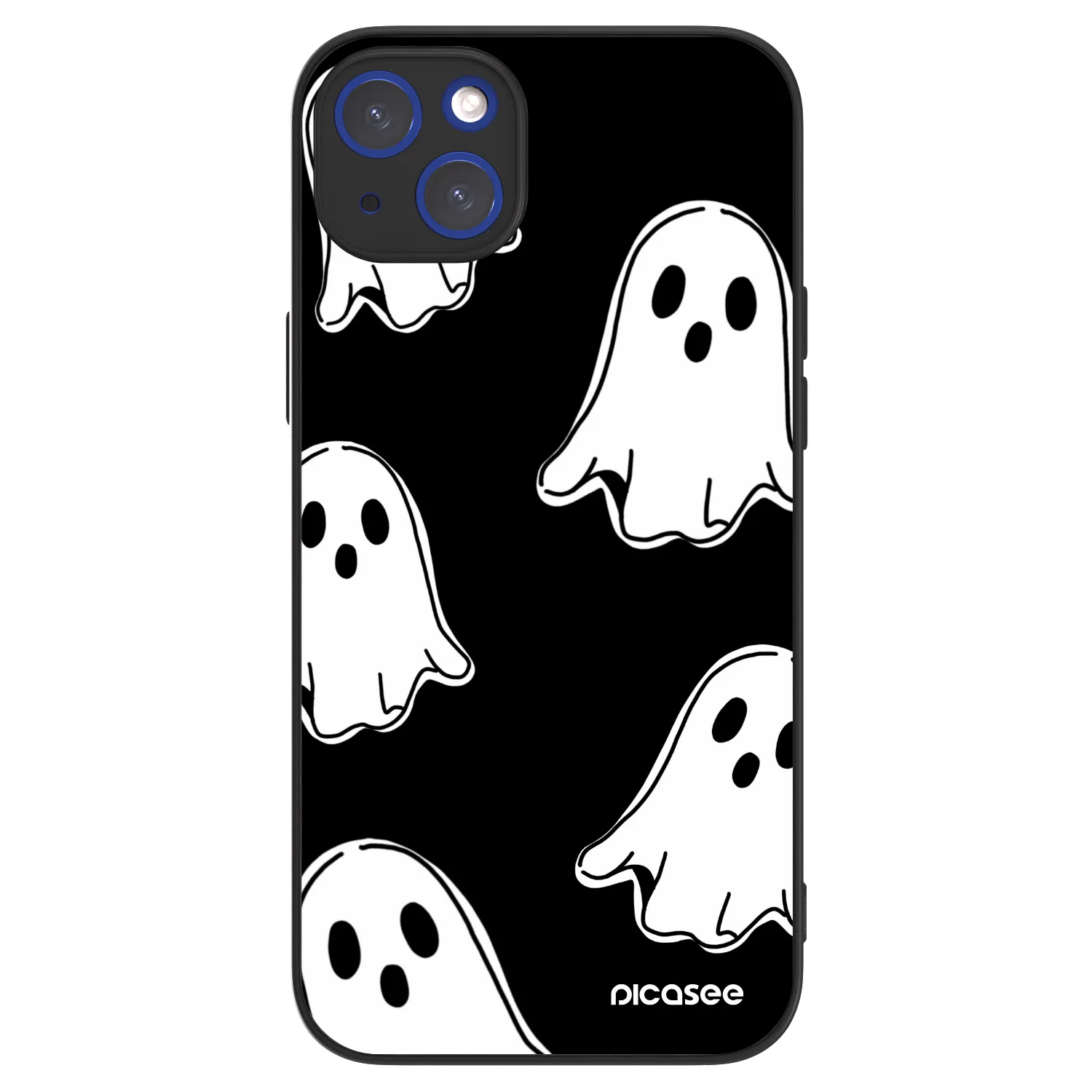 Picasee ULTIMATE CASE pentru Apple iPhone 14 Plus - Black ghosts