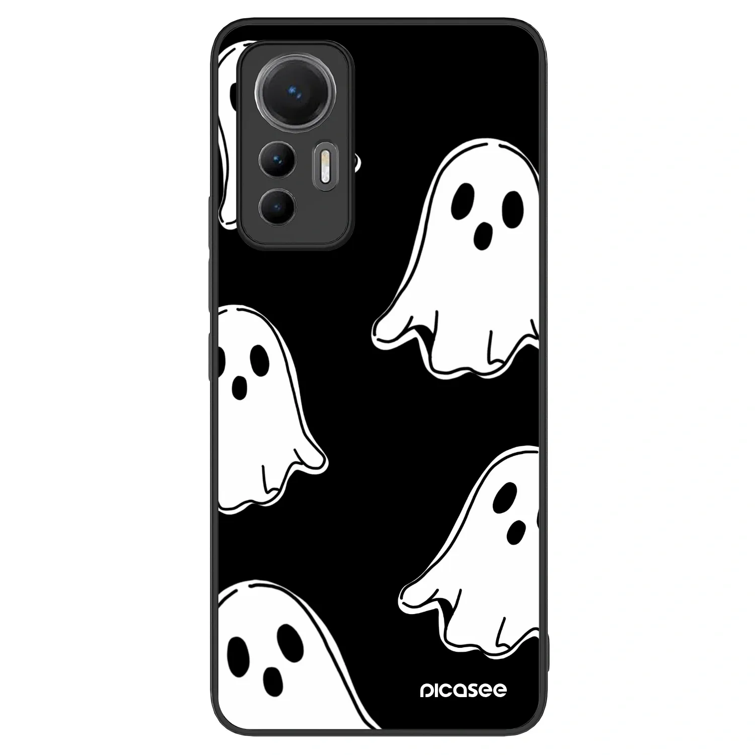 Picasee ULTIMATE CASE pentru Xiaomi 12 Lite - Black ghosts