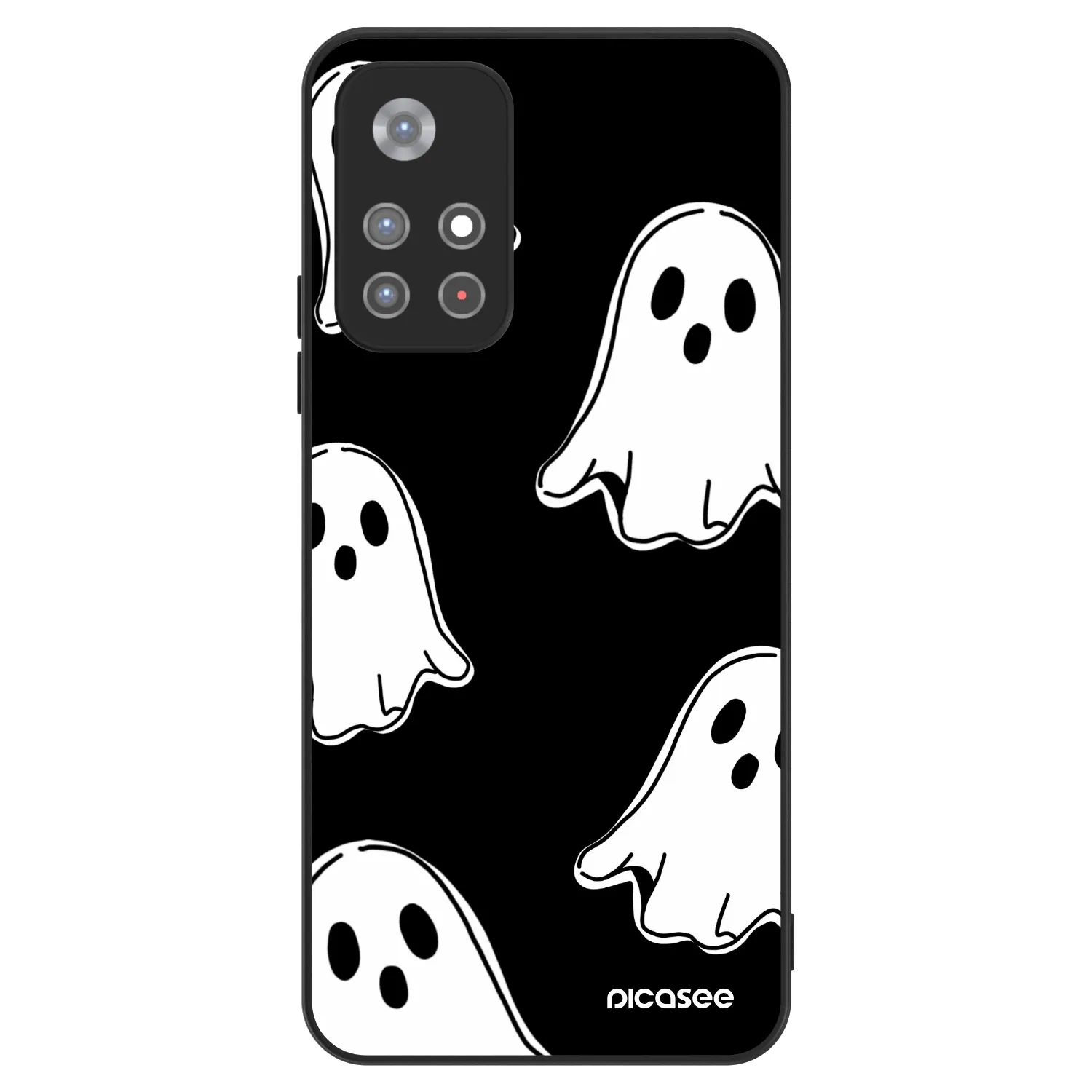 Picasee ULTIMATE CASE pentru Xiaomi Redmi Note 11S 5G - Black ghosts