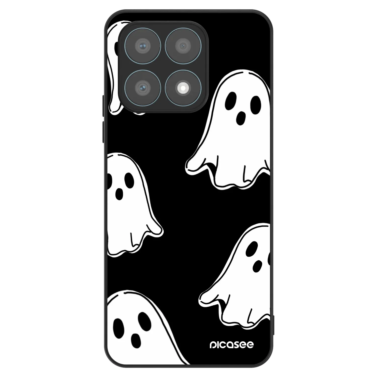 Picasee ULTIMATE CASE pentru Honor X8a - Black ghosts