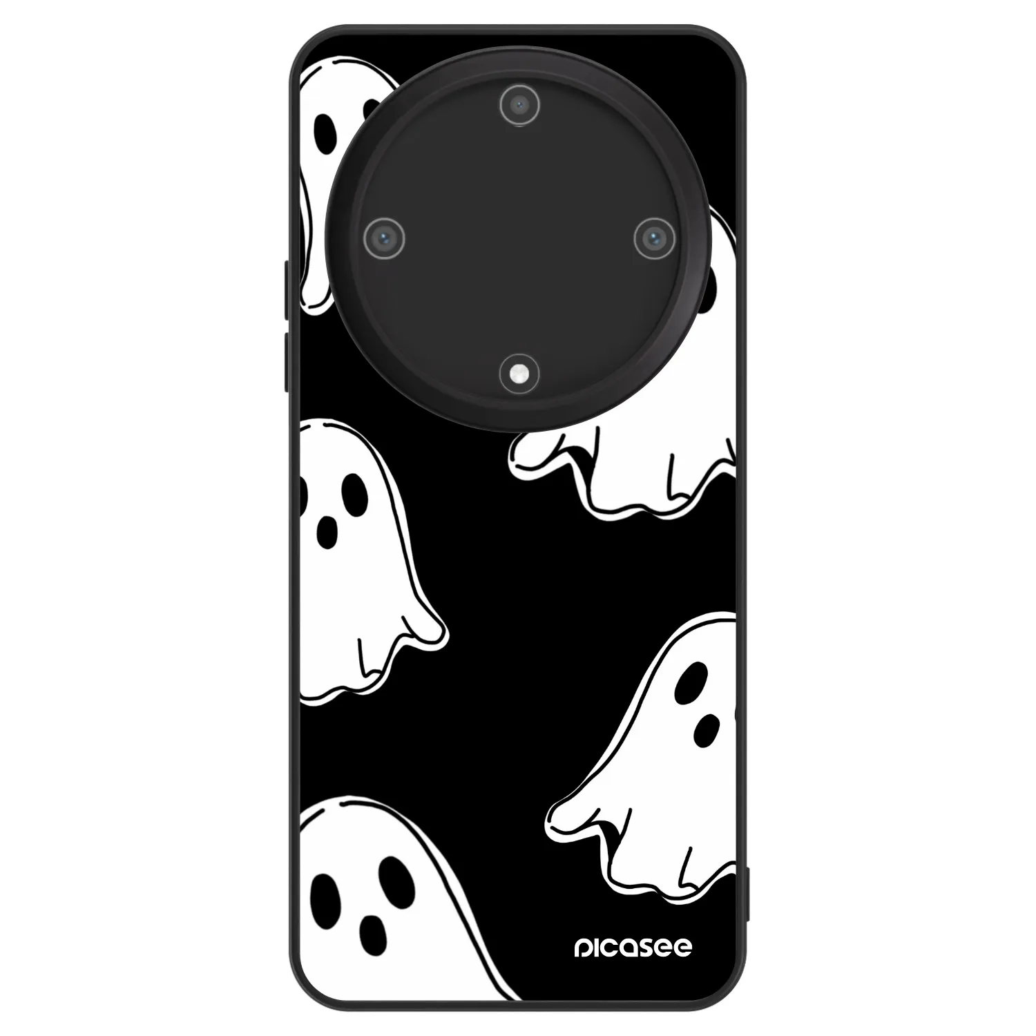 Picasee ULTIMATE CASE pentru Honor Magic5 Lite 5G - Black ghosts