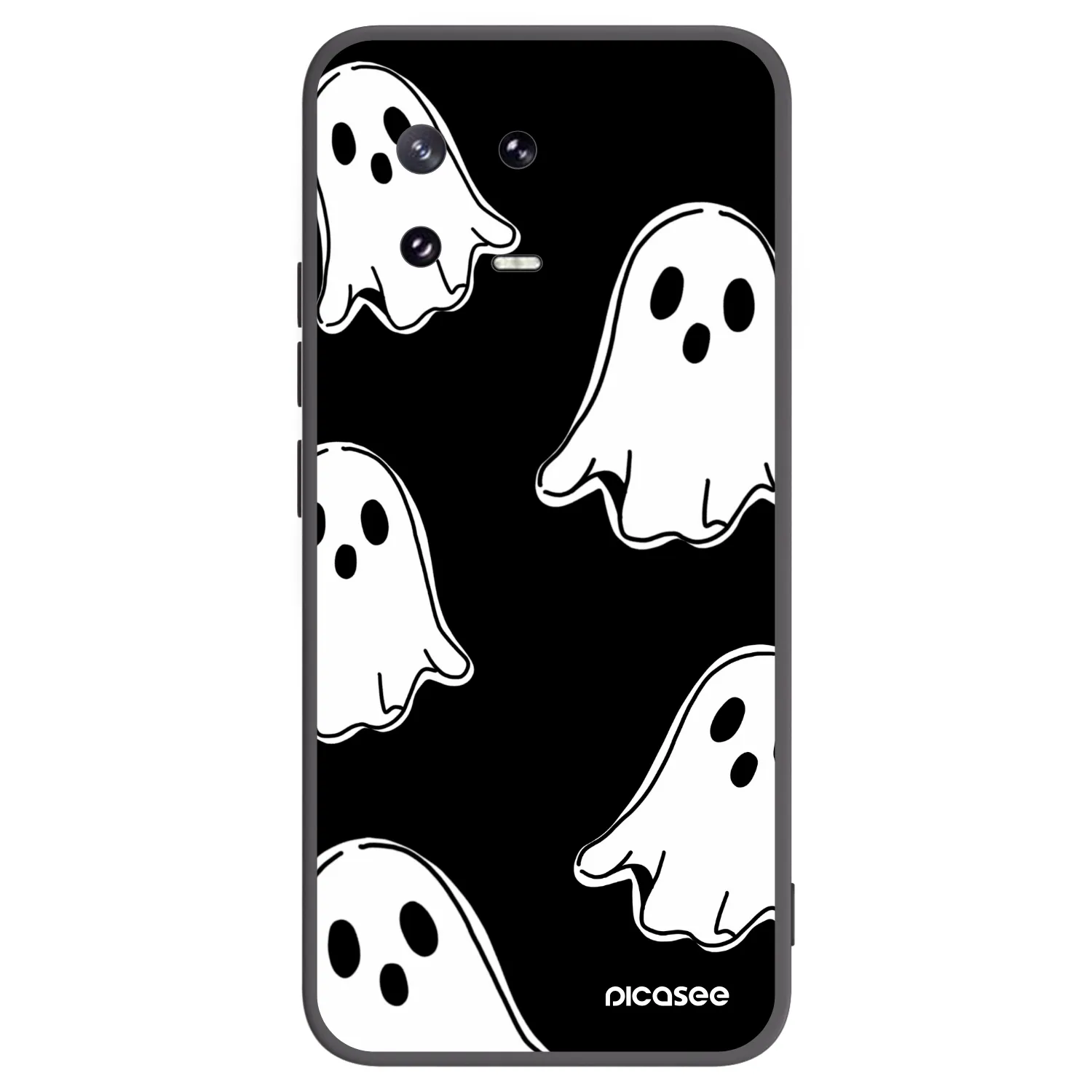 Picasee husă neagră din silicon pentru Xiaomi 13 Pro - Black ghosts
