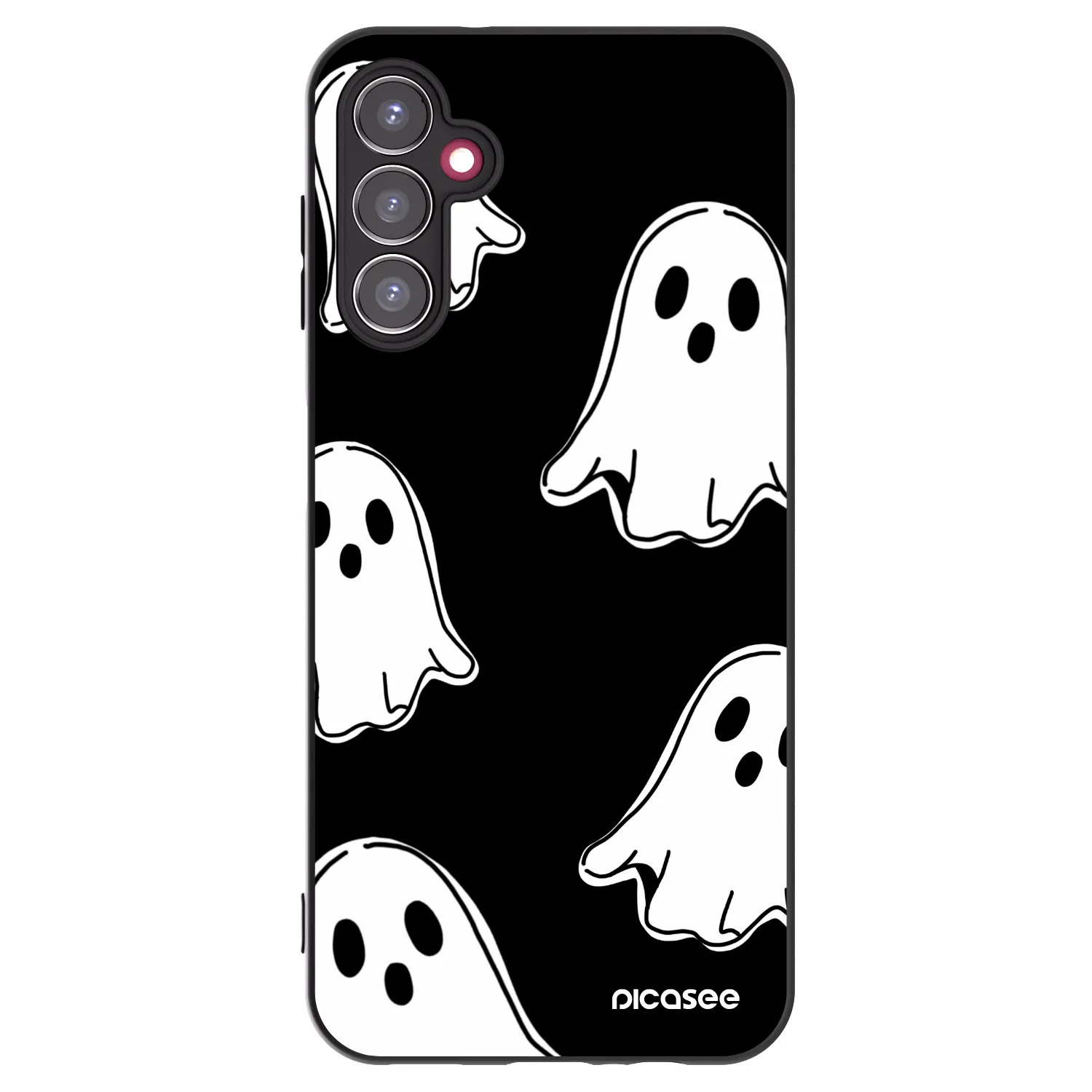 Picasee husă neagră din silicon pentru Samsung Galaxy A14 5G A146P - Black ghosts