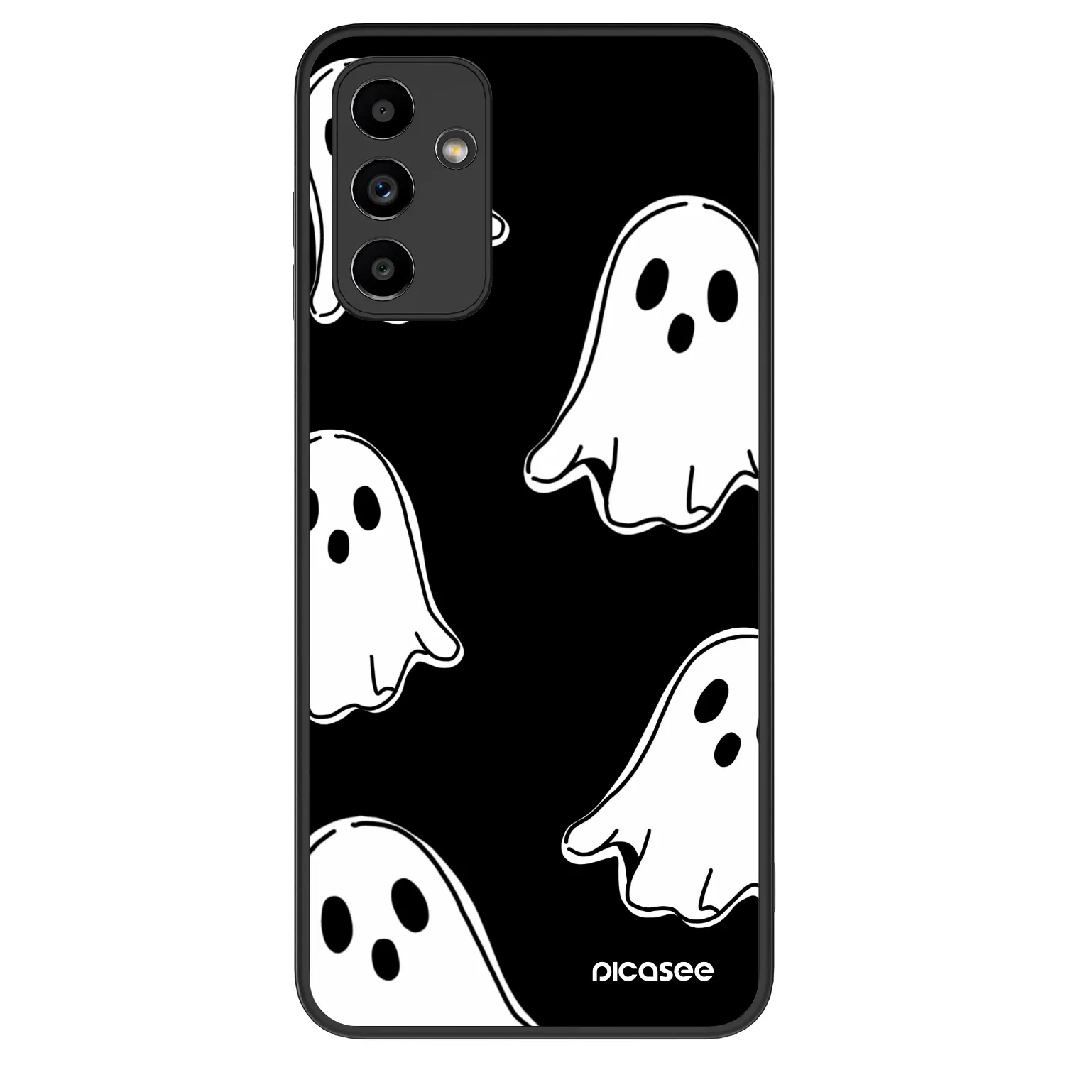Picasee ULTIMATE CASE pentru Samsung Galaxy A04s A047F - Black ghosts