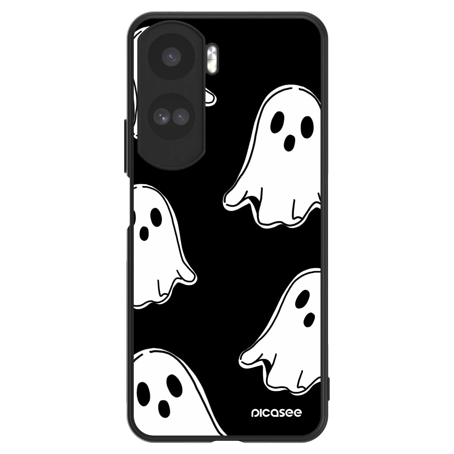 Picasee ULTIMATE CASE pentru Honor 90 Lite 5G - Black ghosts
