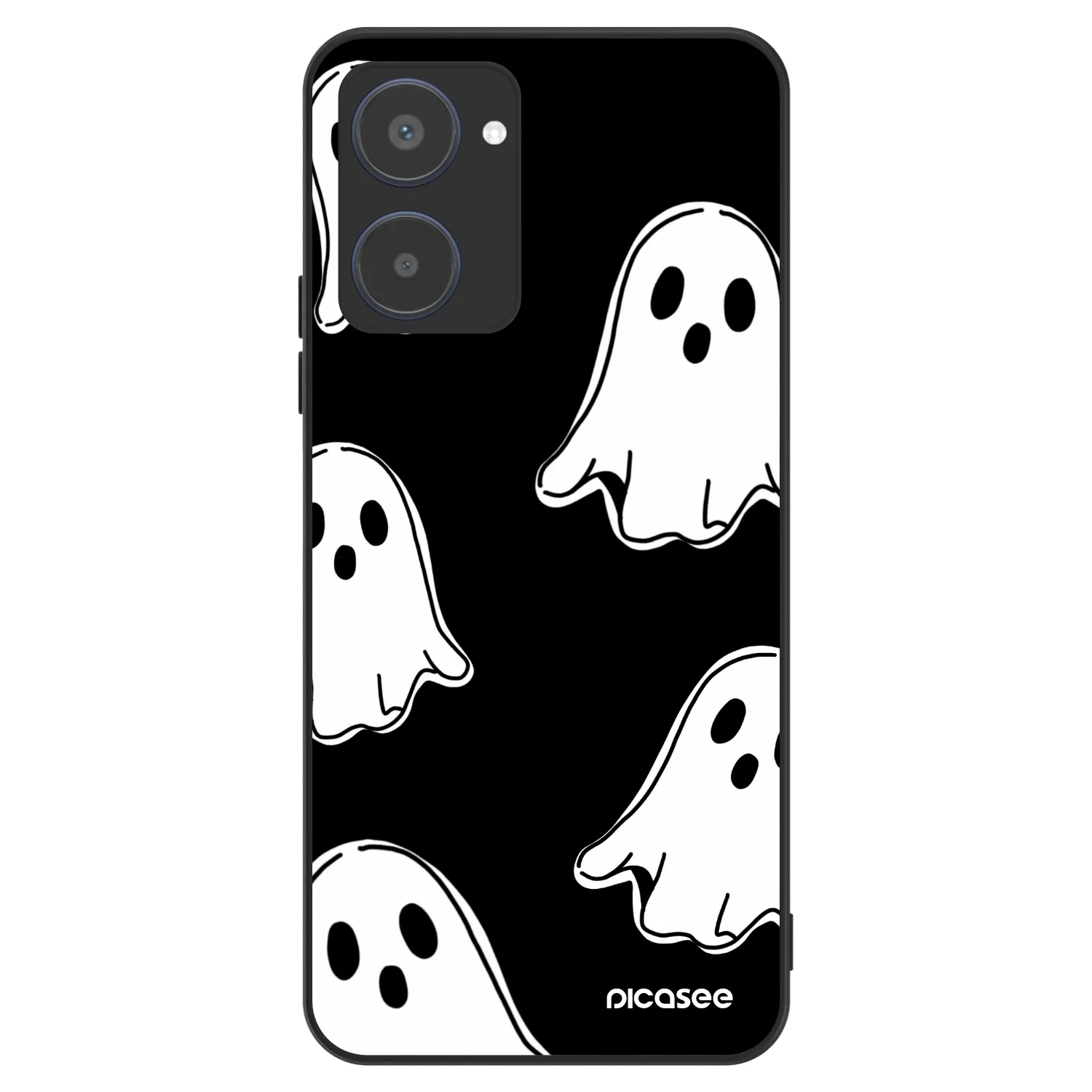 Picasee ULTIMATE CASE pentru Realme 10 4G - Black ghosts