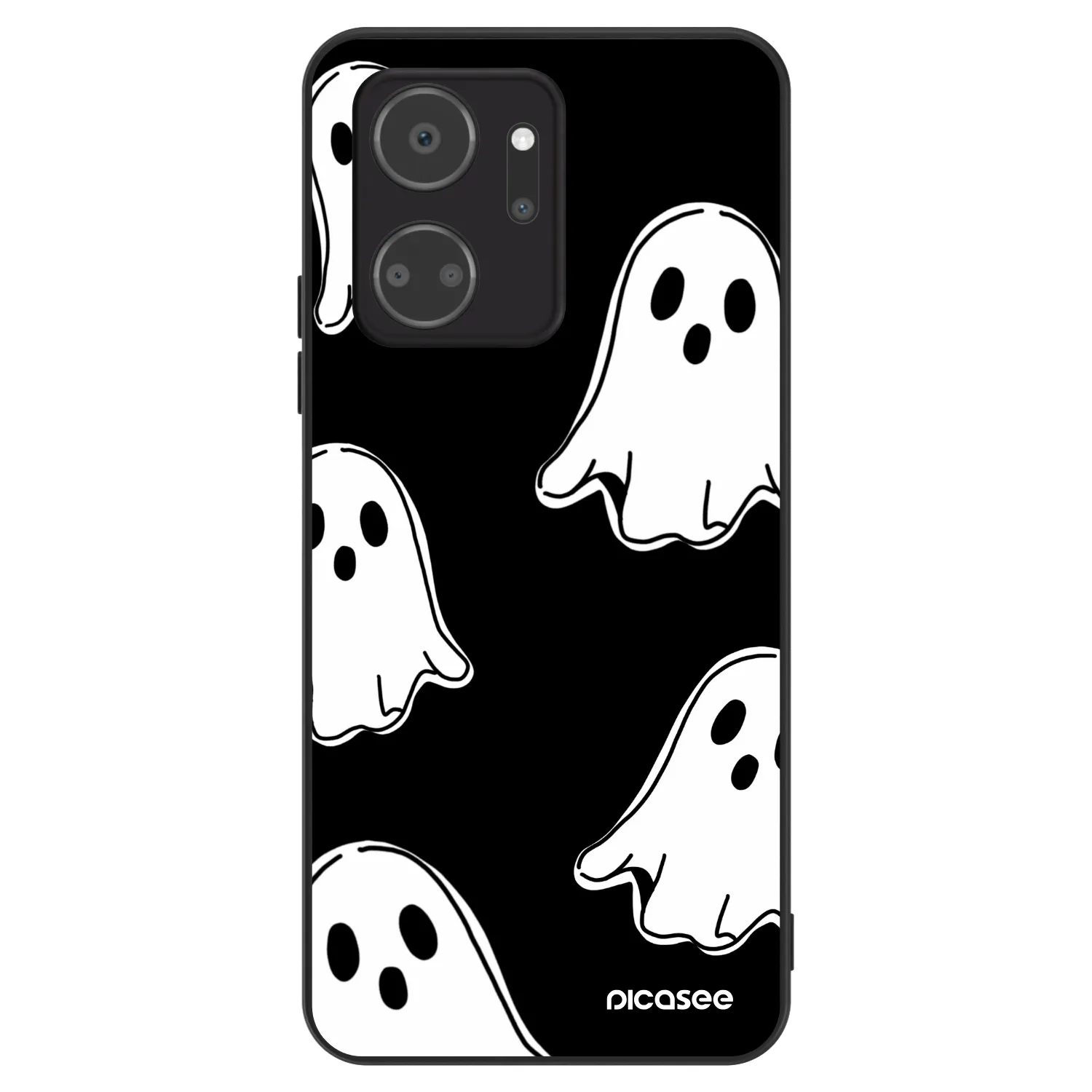 Picasee ULTIMATE CASE pentru Honor X7a - Black ghosts