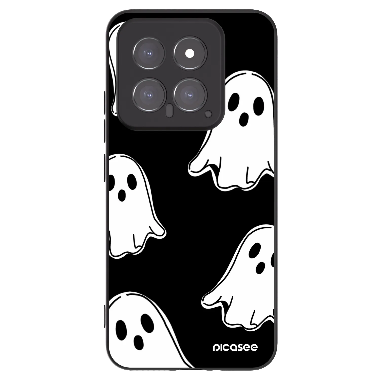 Picasee husă neagră din silicon pentru Xiaomi 14 - Black ghosts