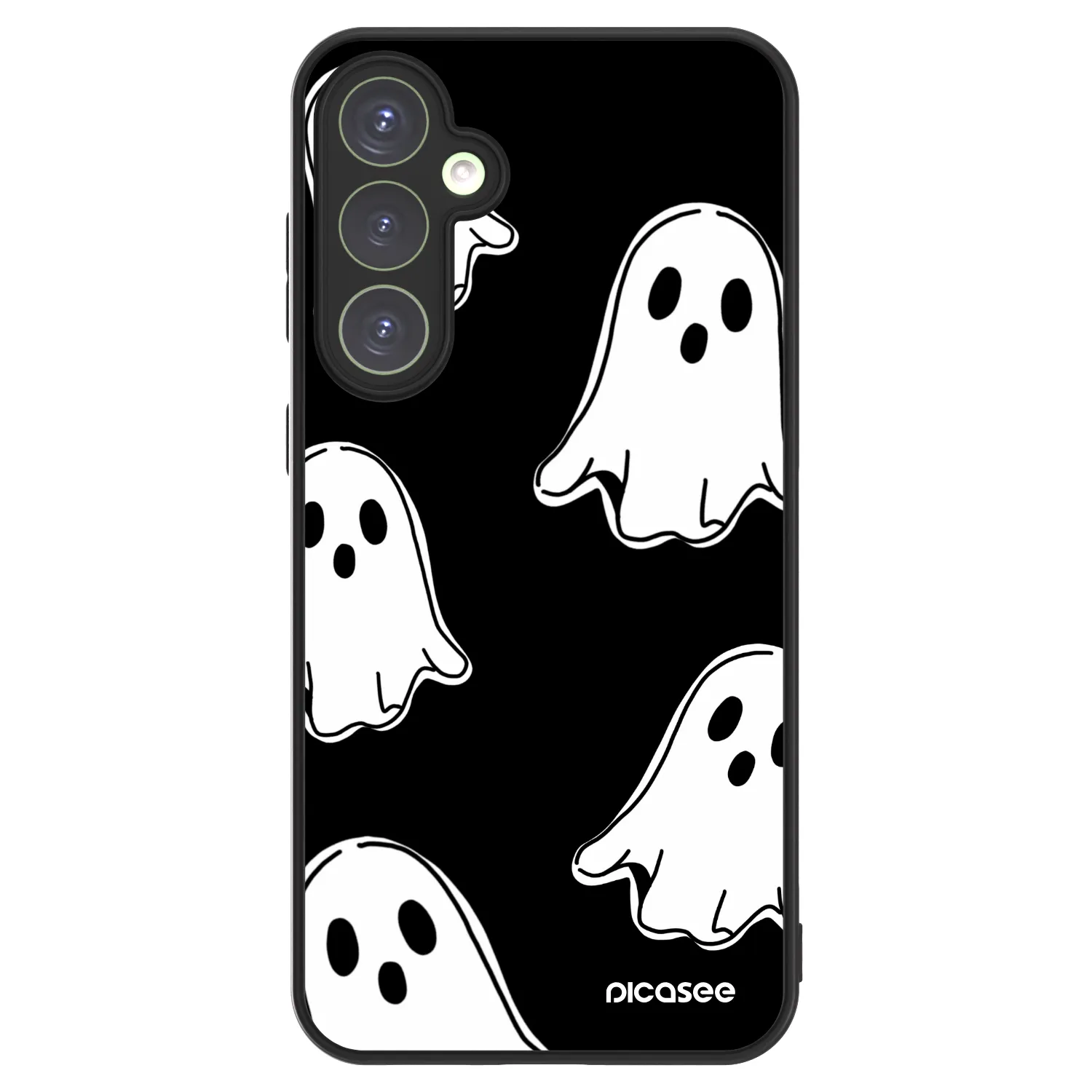 Picasee ULTIMATE CASE PowerShare pentru Samsung Galaxy S23 FE S711B - Black ghosts