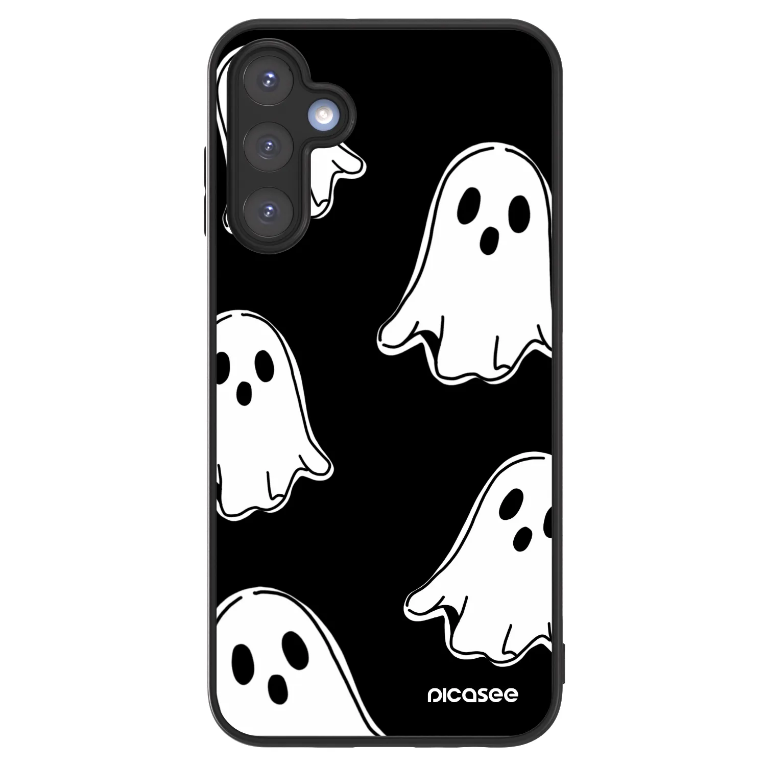 Picasee ULTIMATE CASE pentru Samsung Galaxy A15 A156B 5G - Black ghosts