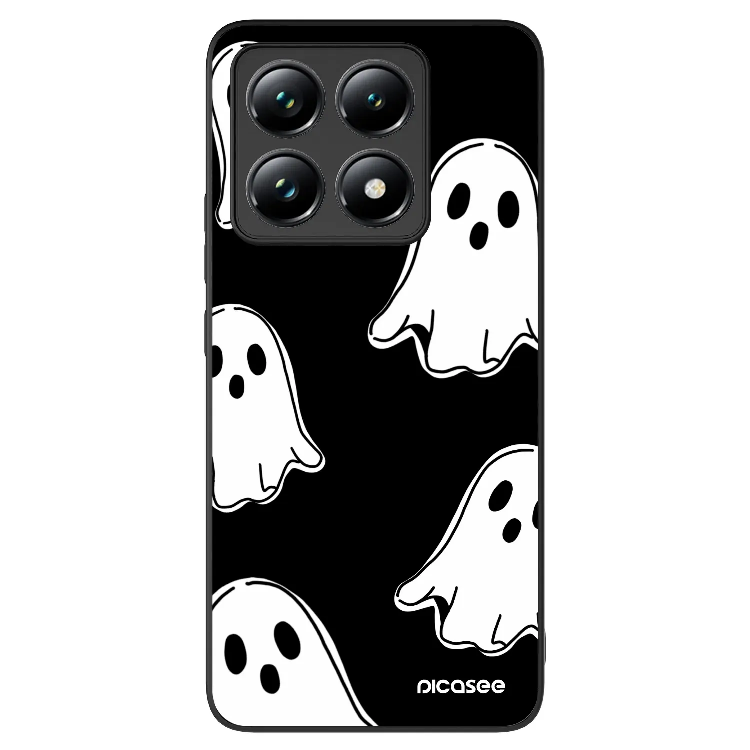 Picasee ULTIMATE CASE pentru Xiaomi 14T - Black ghosts