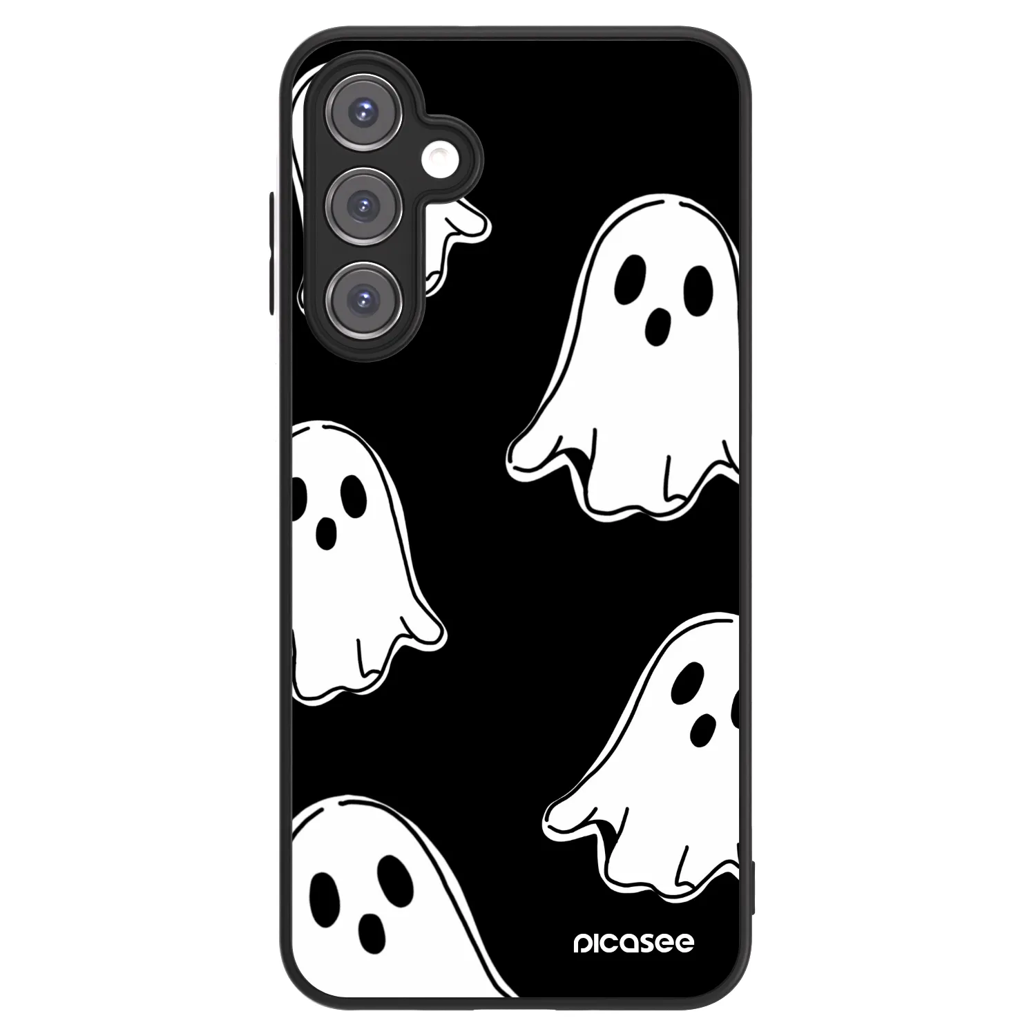 Picasee ULTIMATE CASE pentru Samsung Galaxy A16 5G - Black ghosts