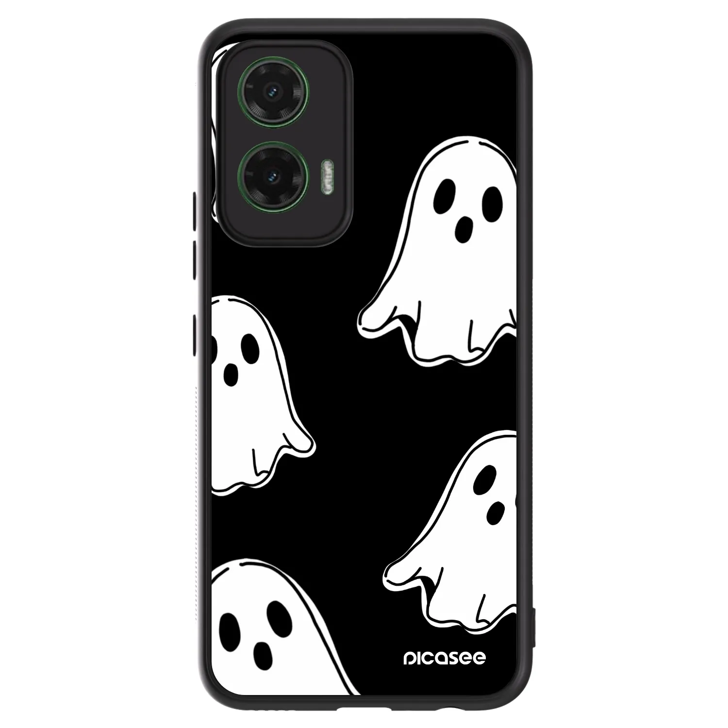 Picasee ULTIMATE CASE pentru Motorola Moto G35 5G - Black ghosts