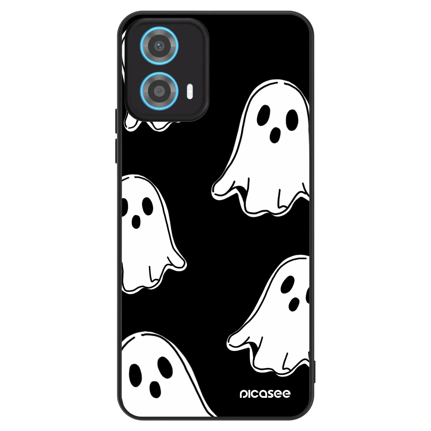 Picasee ULTIMATE CASE pentru Motorola Moto G34 5G - Black ghosts