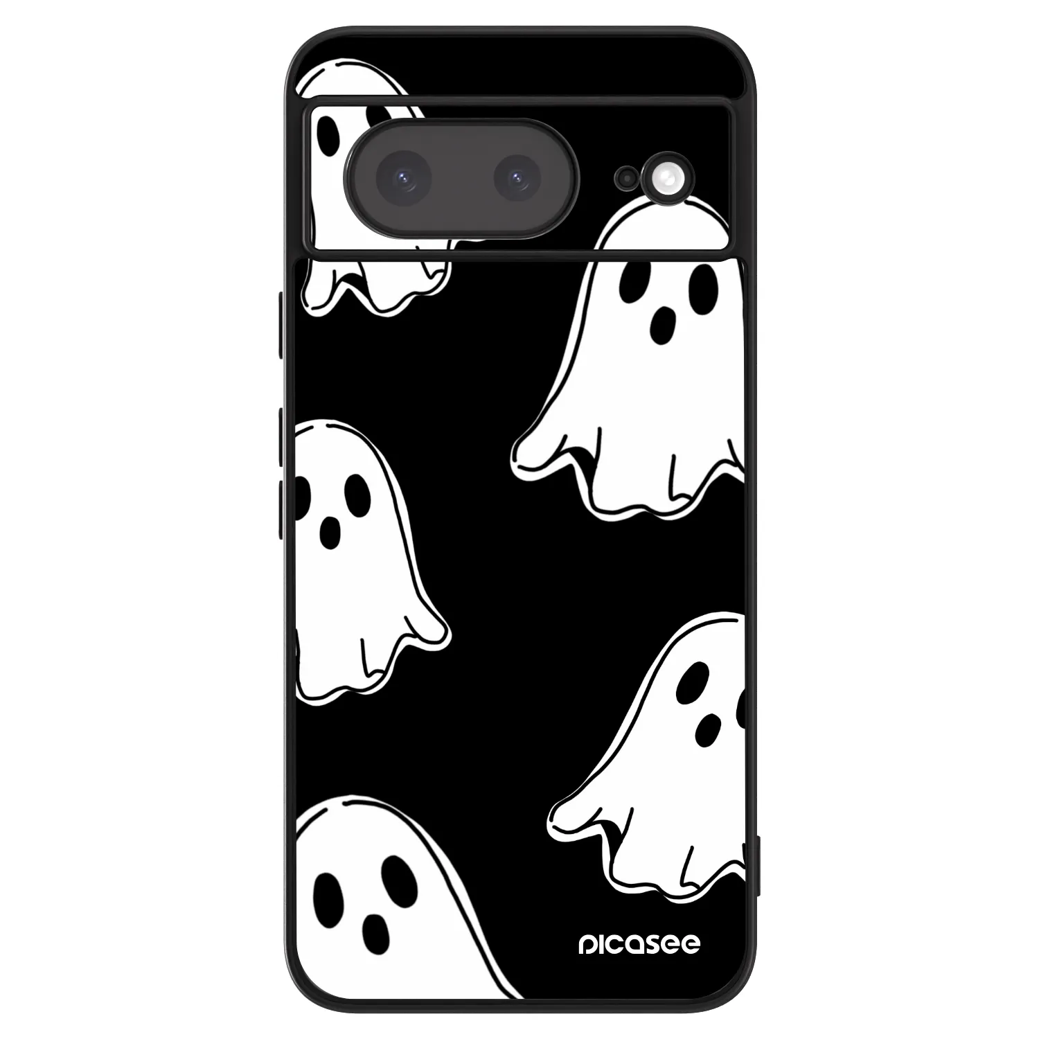 Picasee ULTIMATE CASE pentru Google Pixel 8a - Black ghosts
