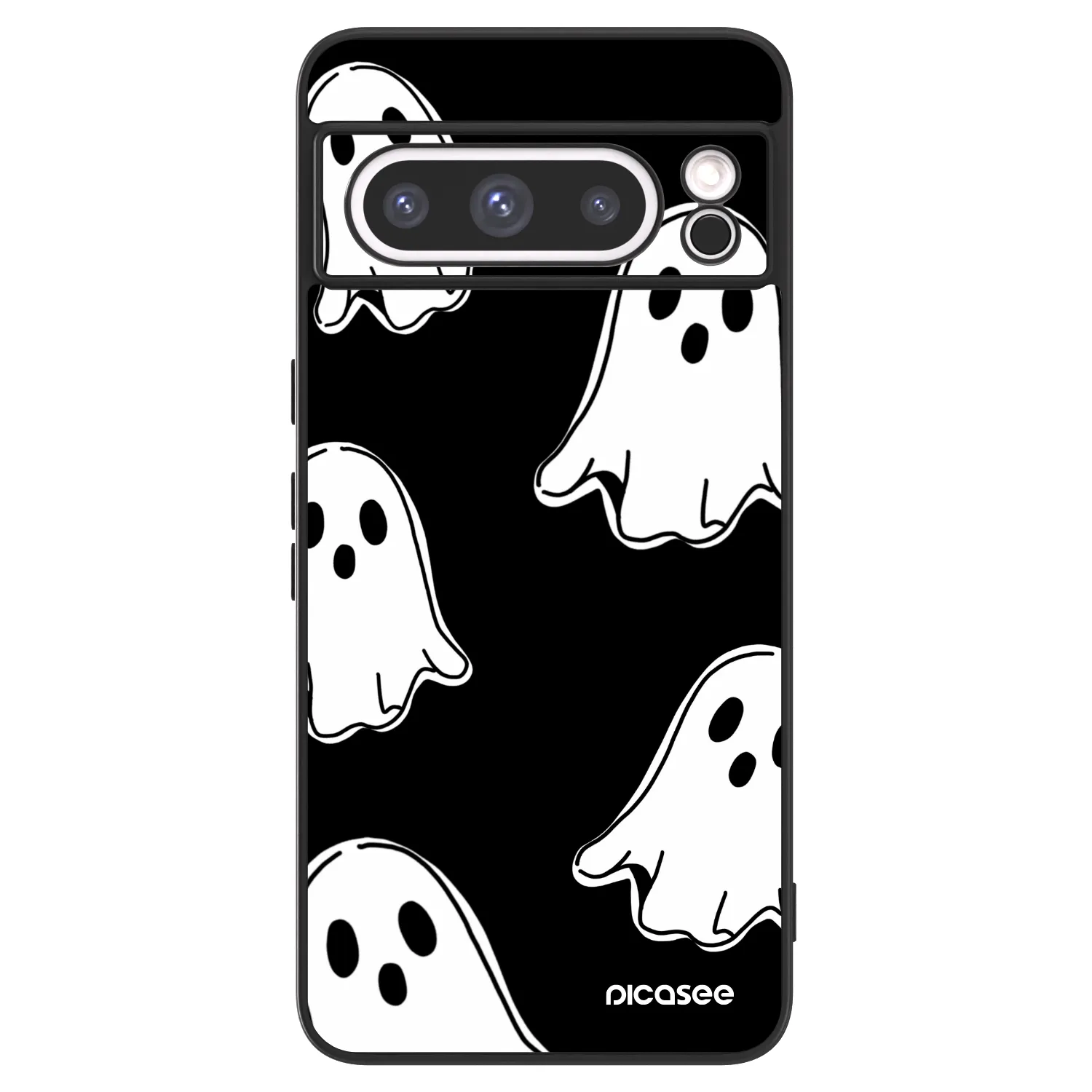 Picasee ULTIMATE CASE pentru Google Pixel 8 Pro - Black ghosts