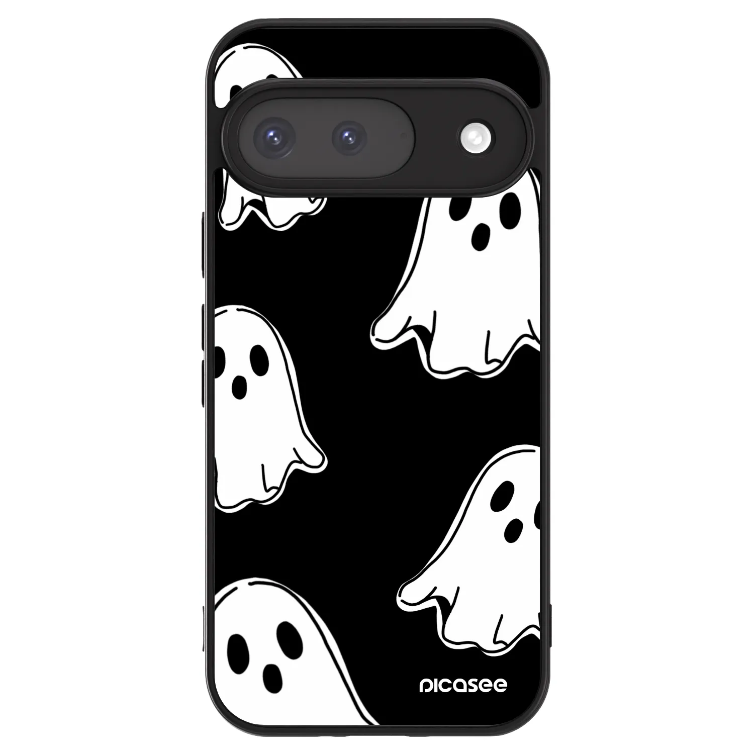 Picasee ULTIMATE CASE pentru Google Pixel 9 - Black ghosts