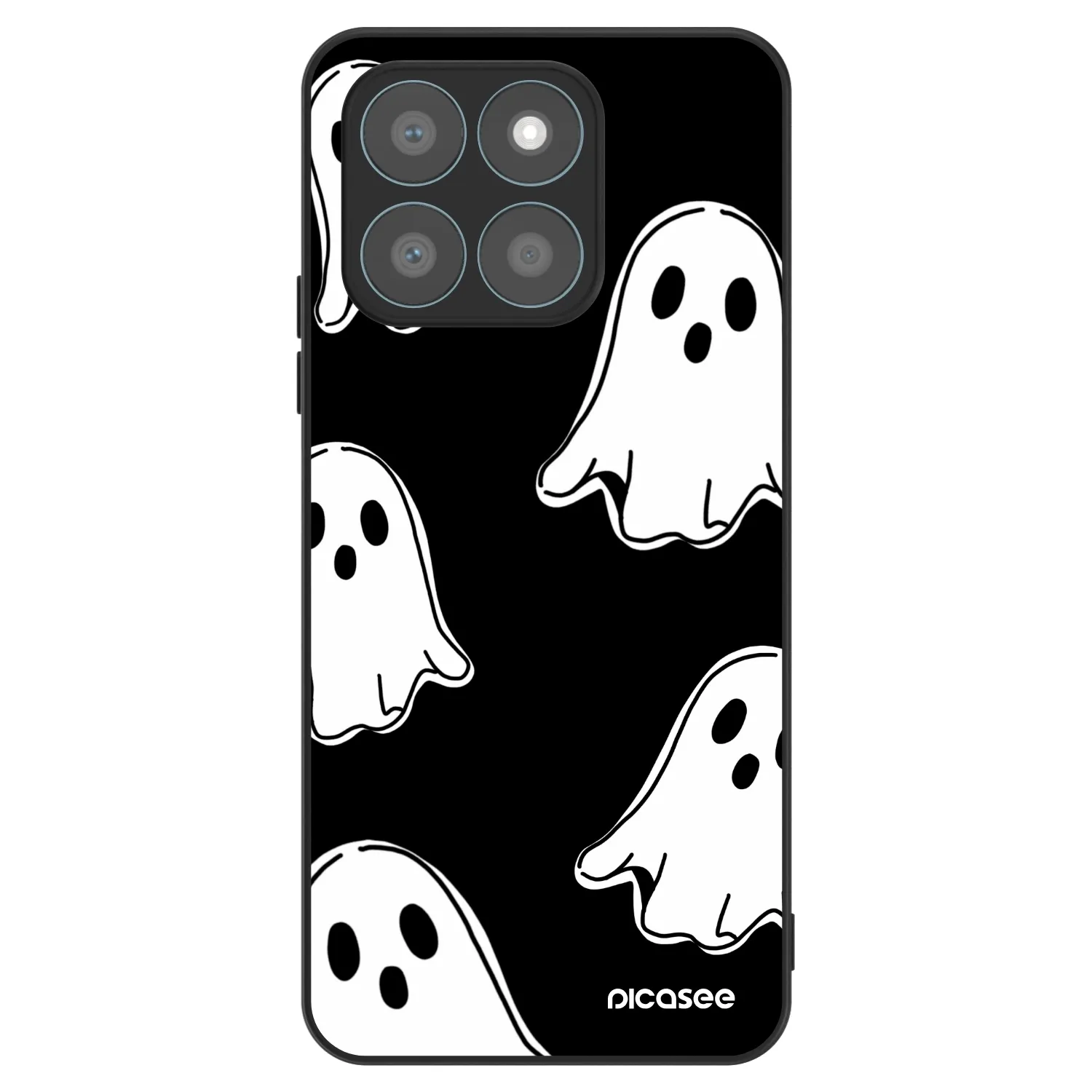 Picasee ULTIMATE CASE pentru Honor X8c - Black ghosts