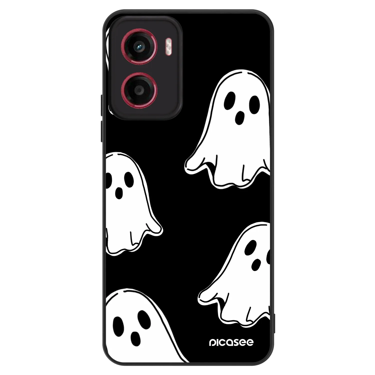 Picasee ULTIMATE CASE pentru Motorola Moto G05 - Black ghosts