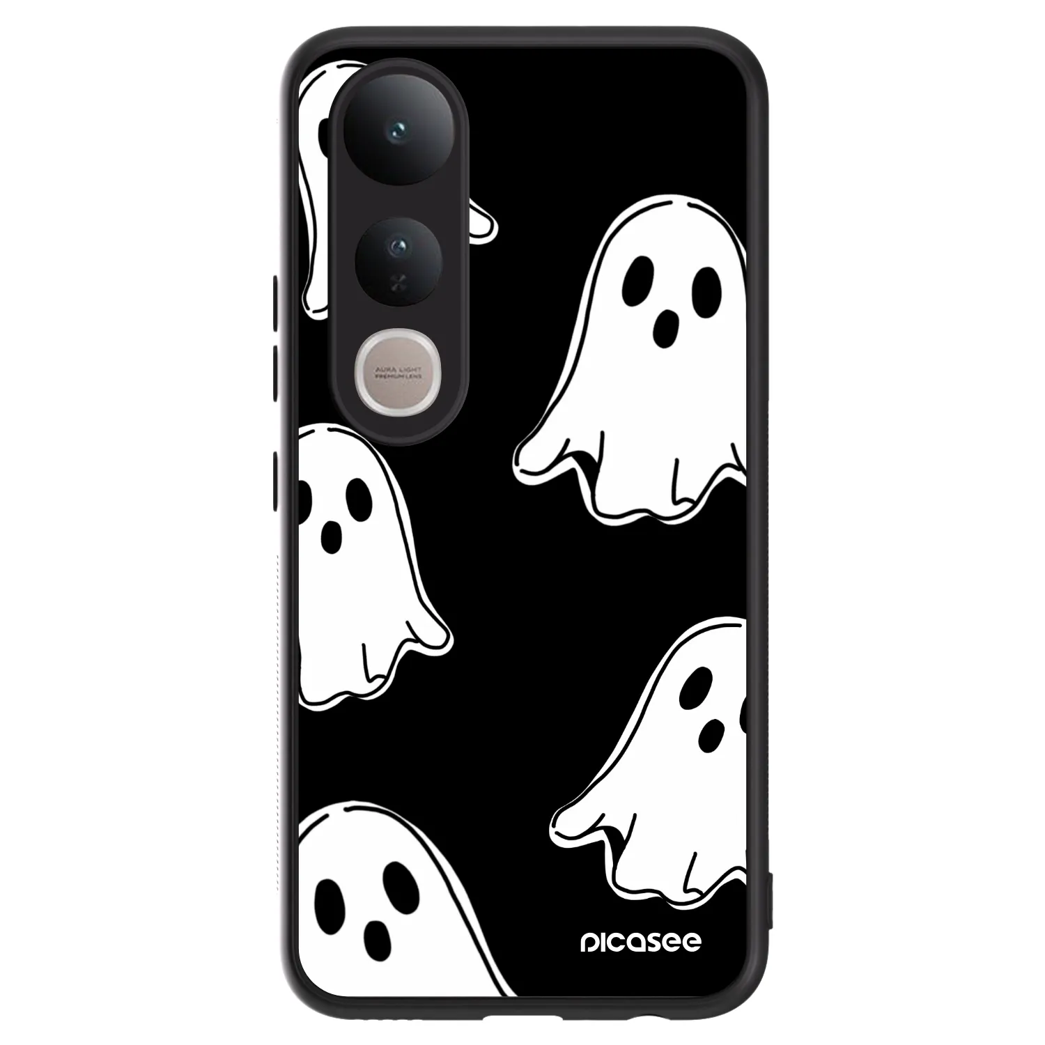 Picasee ULTIMATE CASE pentru Vivo V50 Lite 5G - Black ghosts