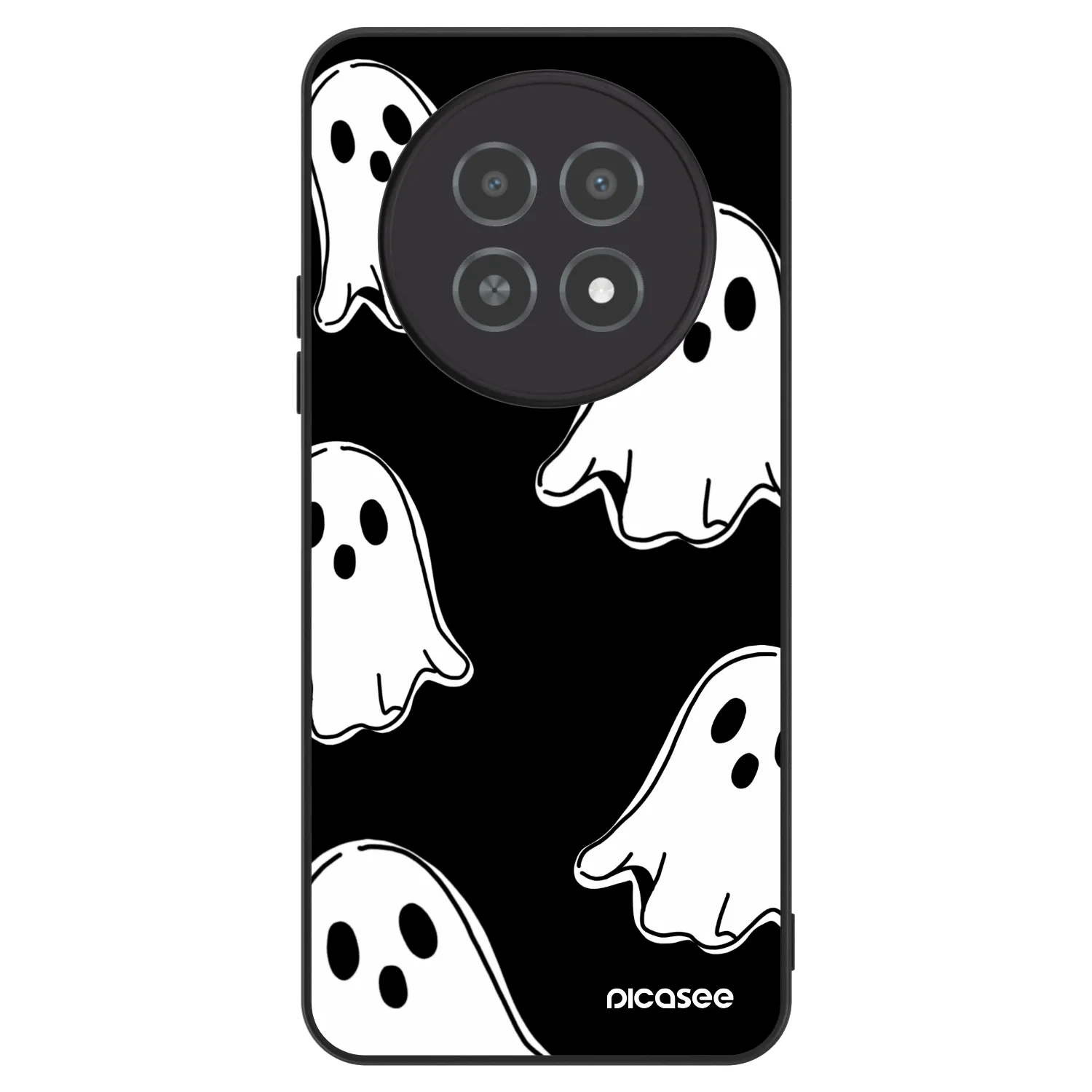 Picasee ULTIMATE CASE pentru Realme 12X - Black ghosts