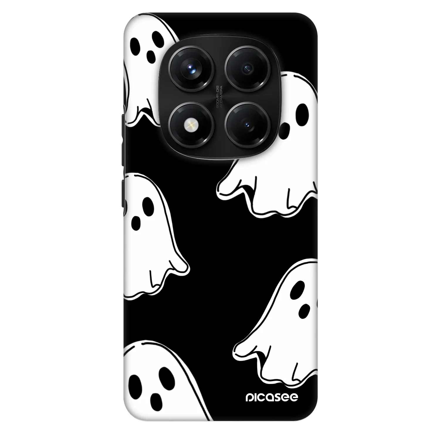 Picasee Fashion Case pentru Xiaomi Redmi Note 14 Pro+ 5G - Black ghosts