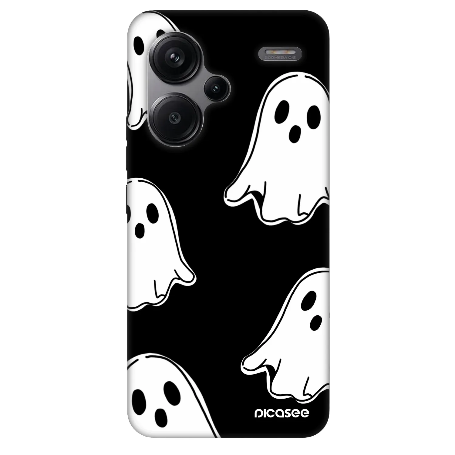 Picasee Fashion Case pentru Xiaomi Redmi Note 13 Pro+ 5G - Black ghosts