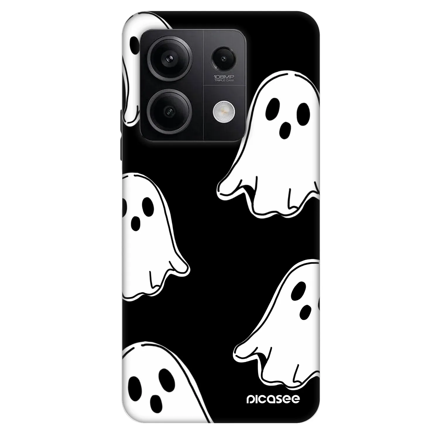 Picasee Fashion Case pentru Xiaomi Redmi Note 13 5G - Black ghosts