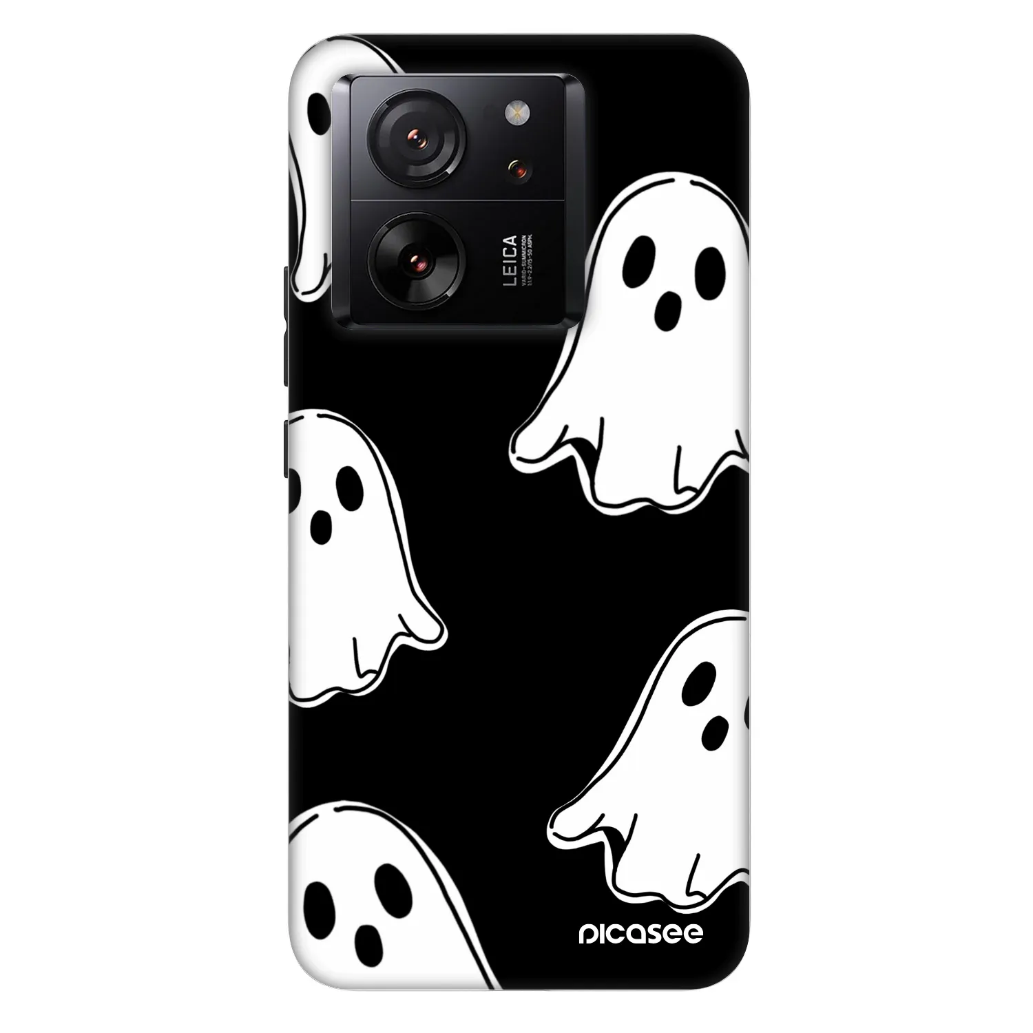 Picasee Fashion Case pentru Xiaomi 13T - Black ghosts