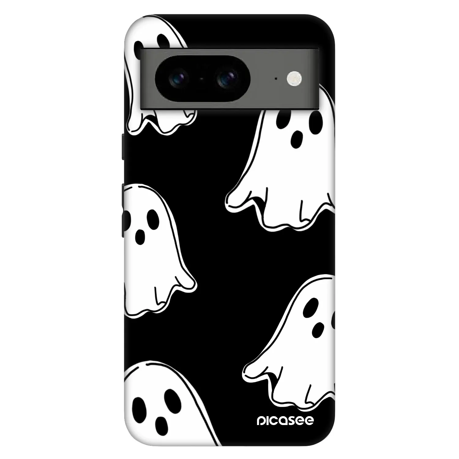 Picasee Fashion Case pentru Google Pixel 8 Pro - Black ghosts