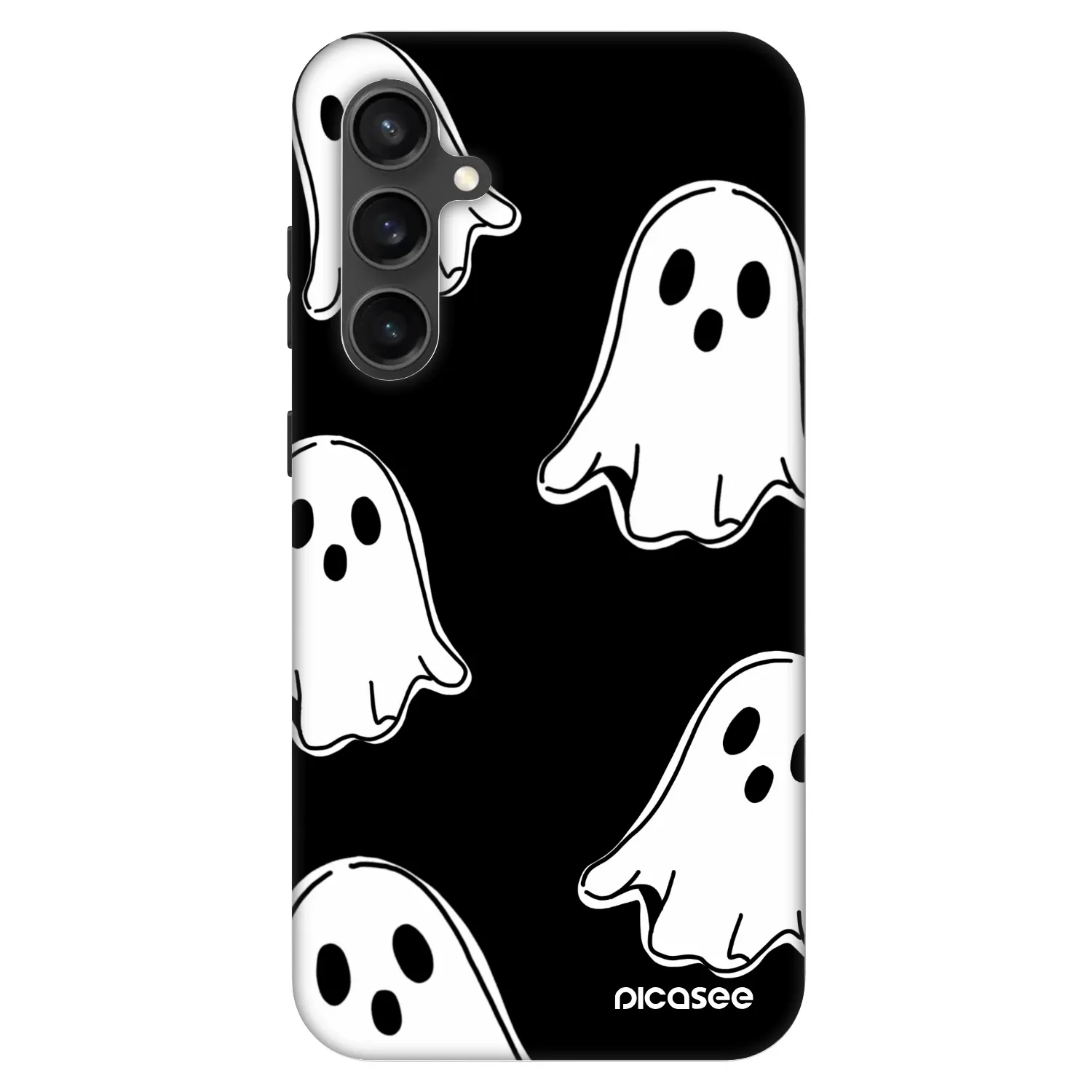 Picasee Fashion Case pentru Samsung Galaxy S23 FE S711B - Black ghosts