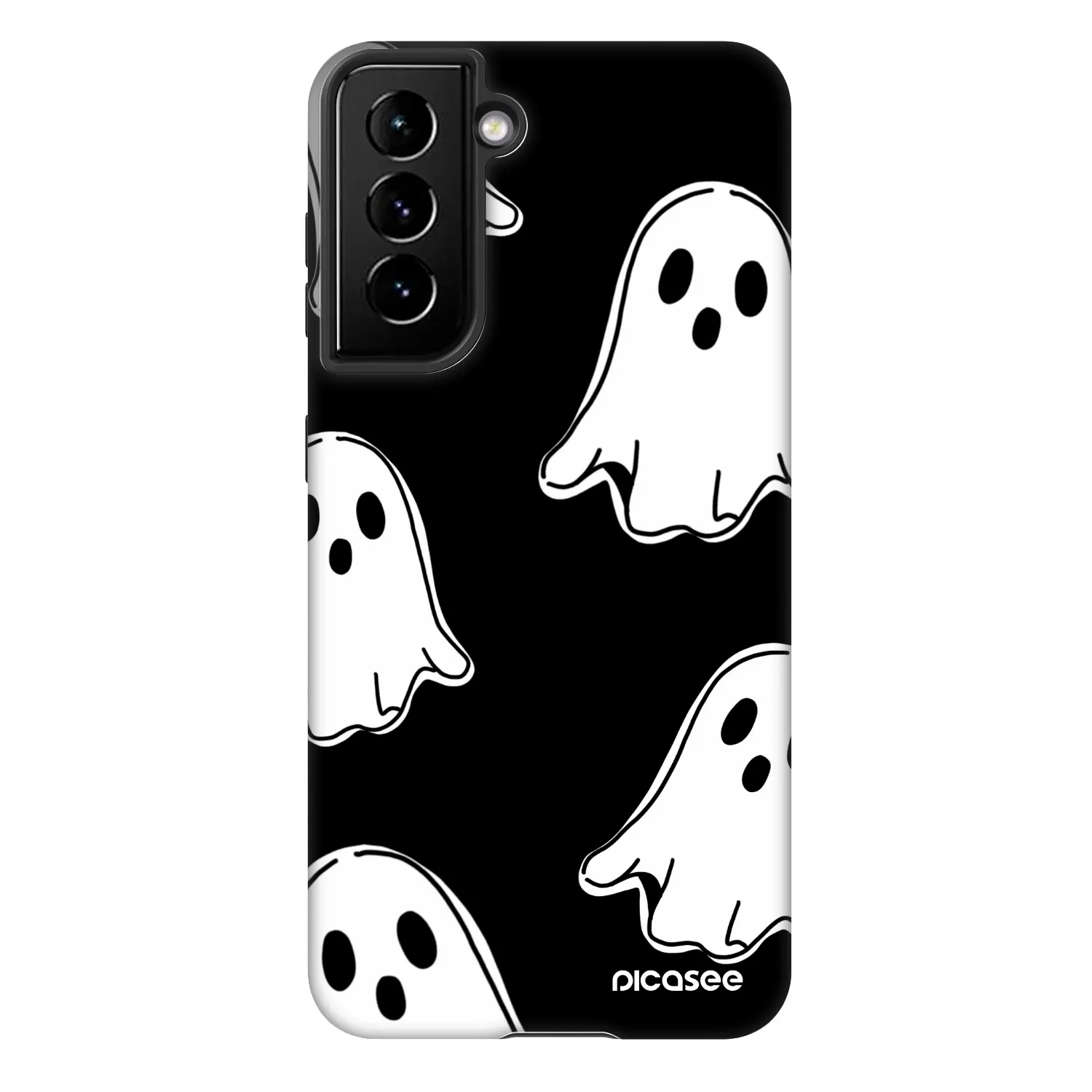 Picasee Fashion Case pentru Samsung Galaxy S22 5G - Black ghosts