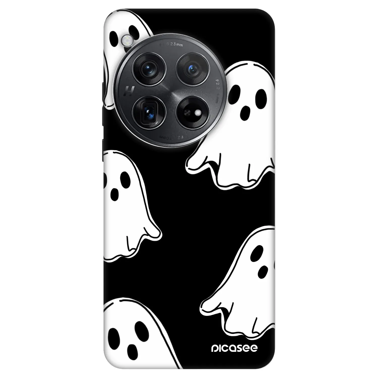 Picasee Fashion Case pentru OnePlus 12 5G - Black ghosts