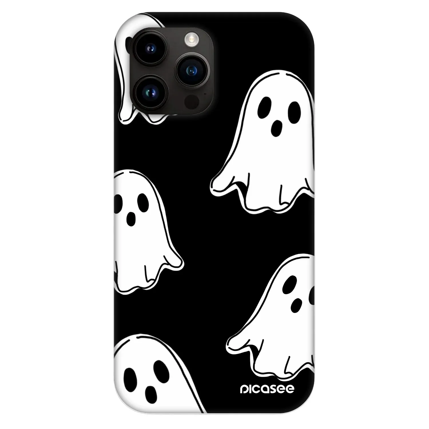 Picasee Fashion Case MagSafe pentru Apple iPhone 13 Pro Max - Black ghosts