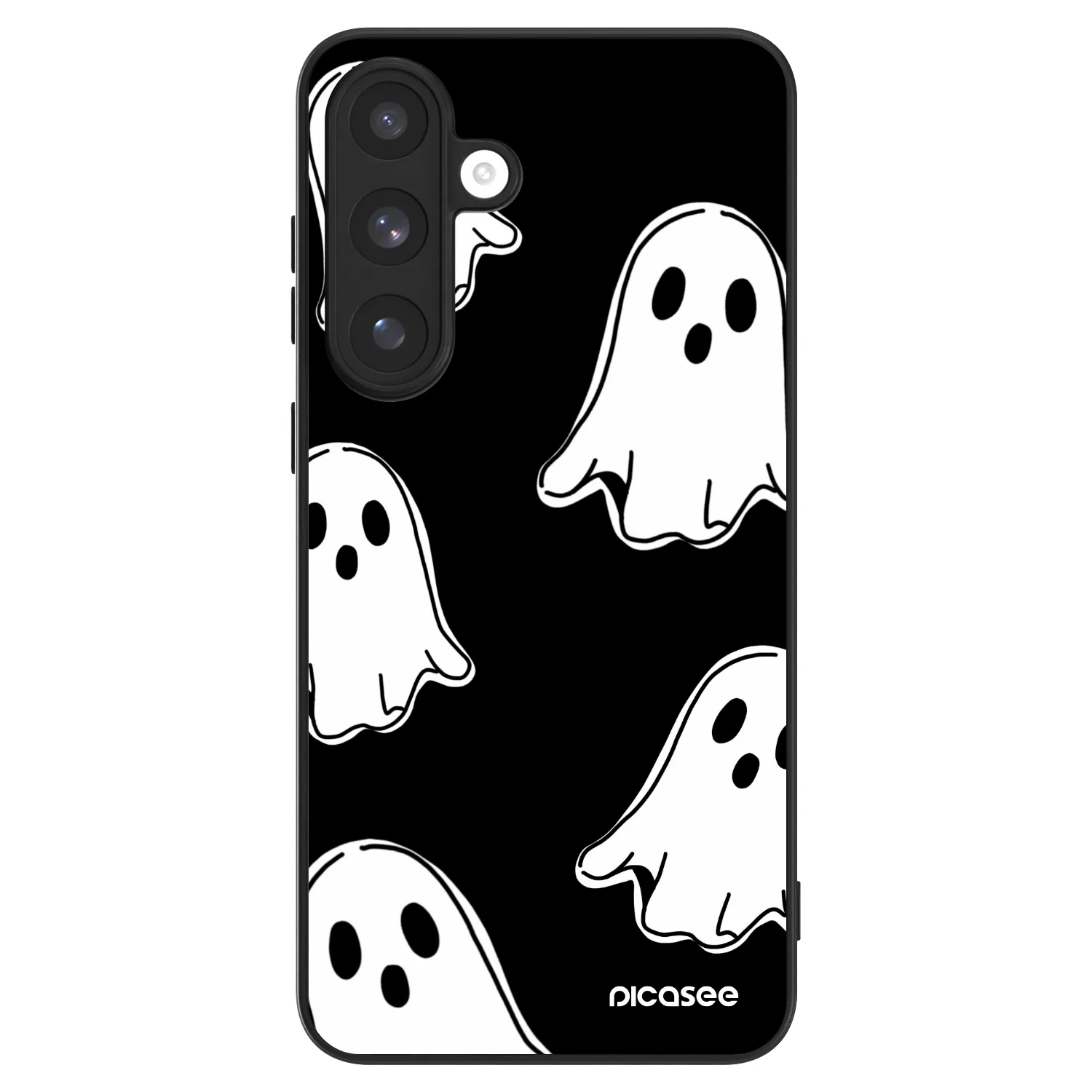 Picasee ULTIMATE CASE pentru Samsung Galaxy S25 FE 5G - Black ghosts