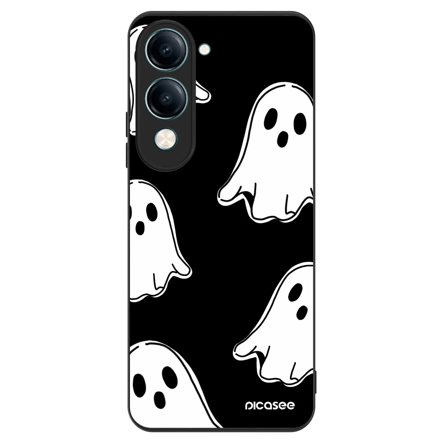 Picasee ULTIMATE CASE pentru Vivo Y29s 5G - Black ghosts