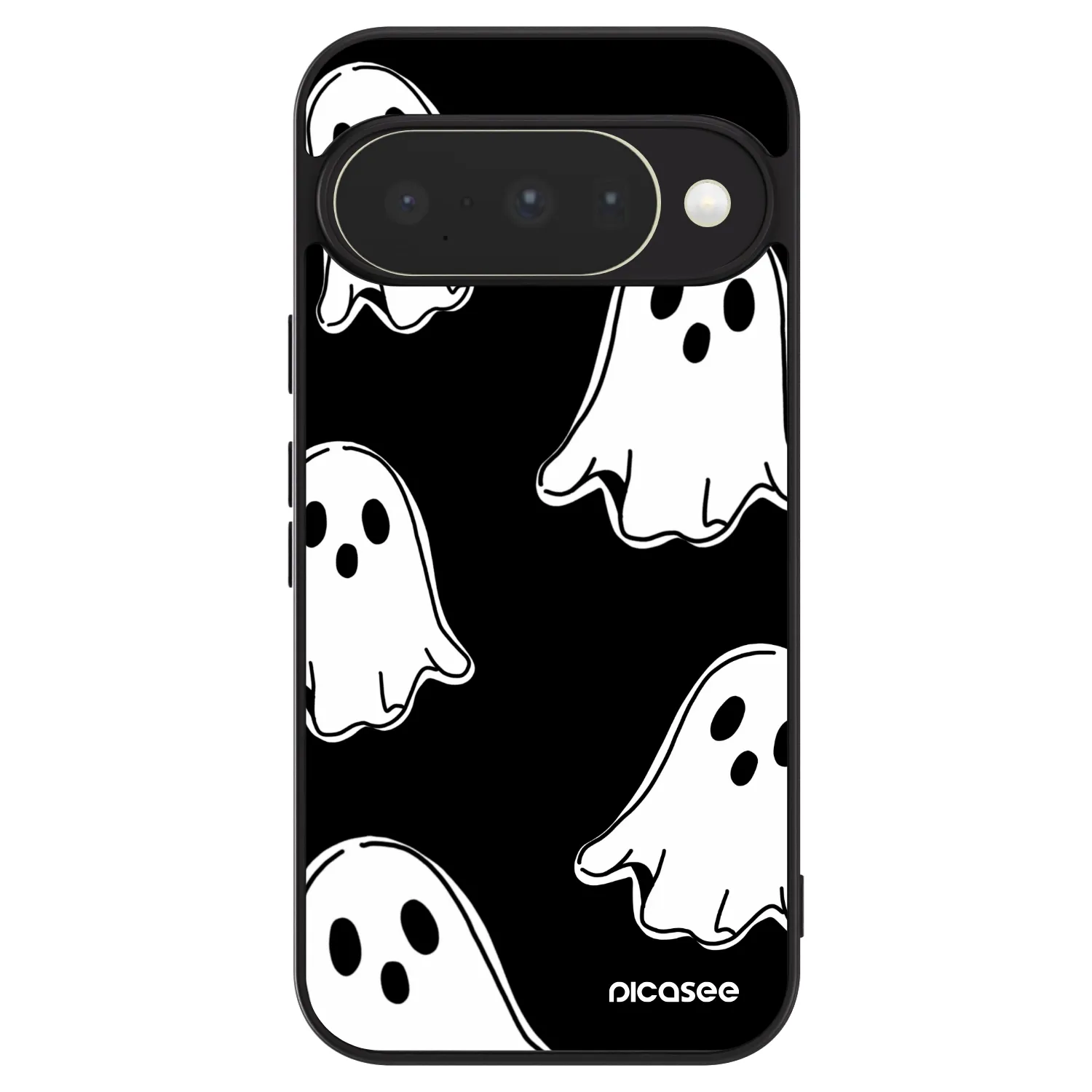 Picasee ULTIMATE CASE pentru Google Pixel 10 - Black ghosts